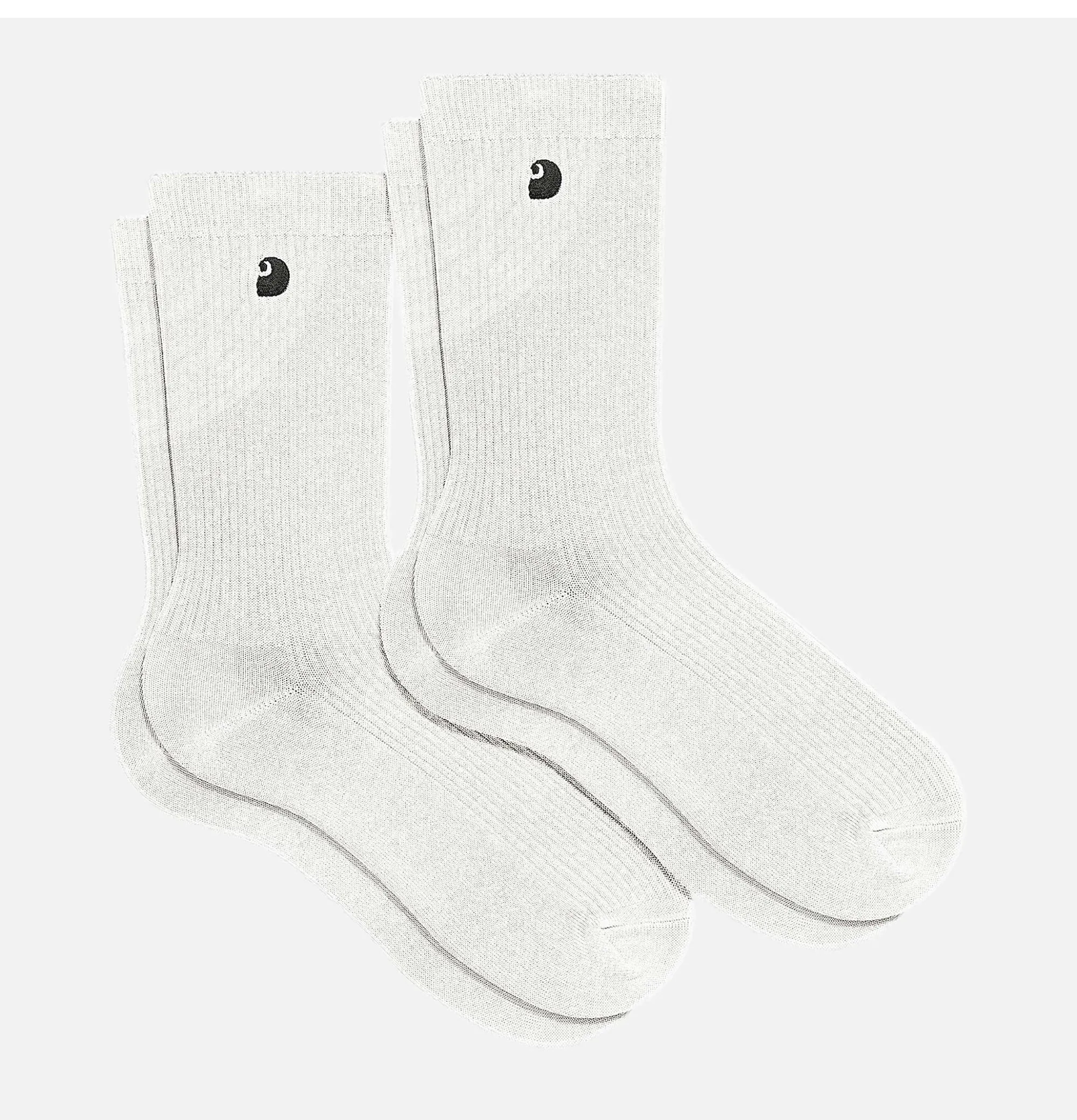 Men CARHARTT WIP Madison Packs Socks White