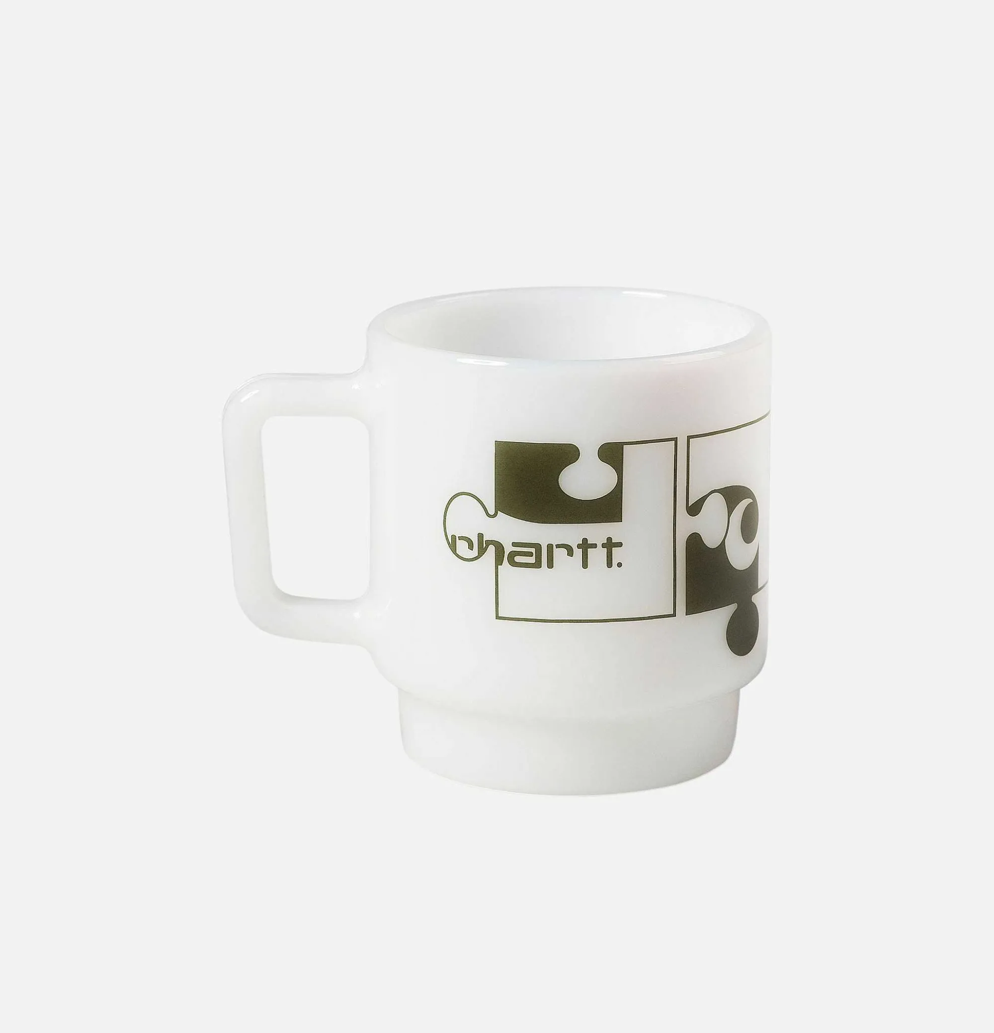 CARHARTT WIP Assemble Glass Mug White Plant