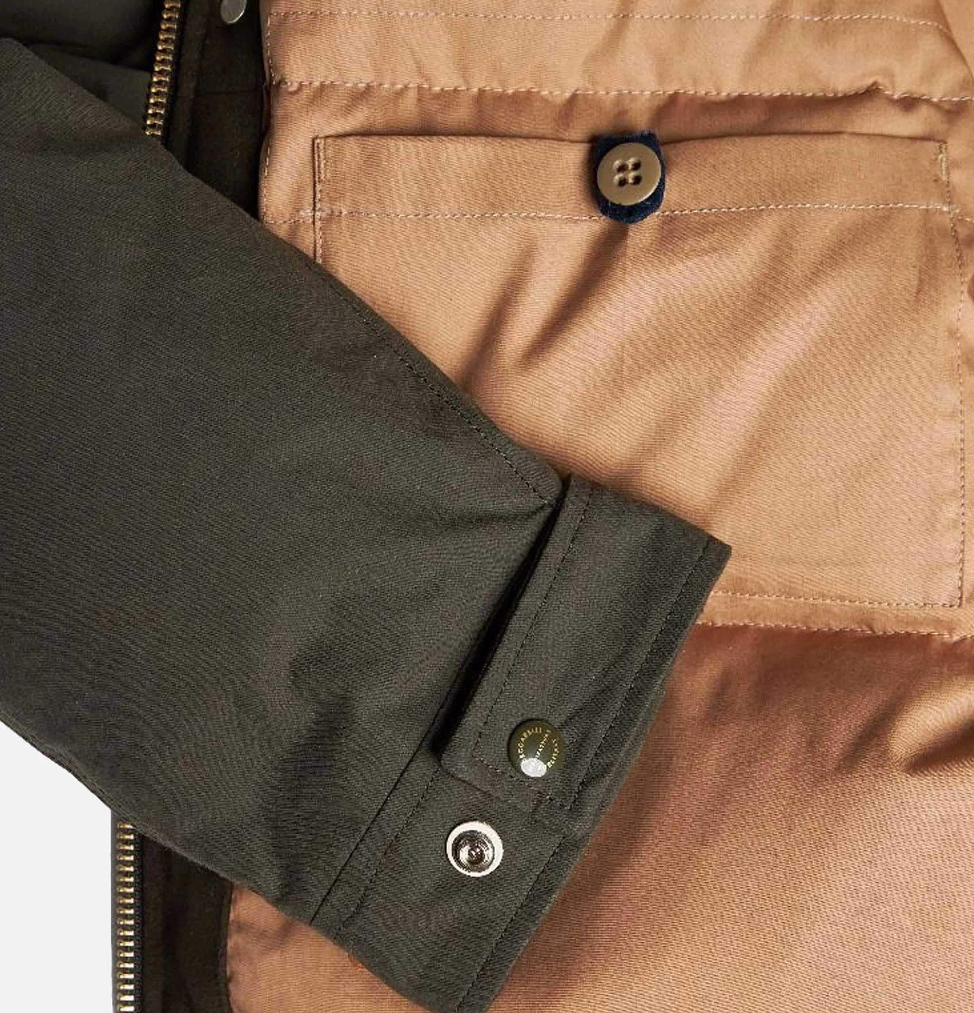 MANIFATTURA CECCARELLI Fisherman Down Parka Chocolate