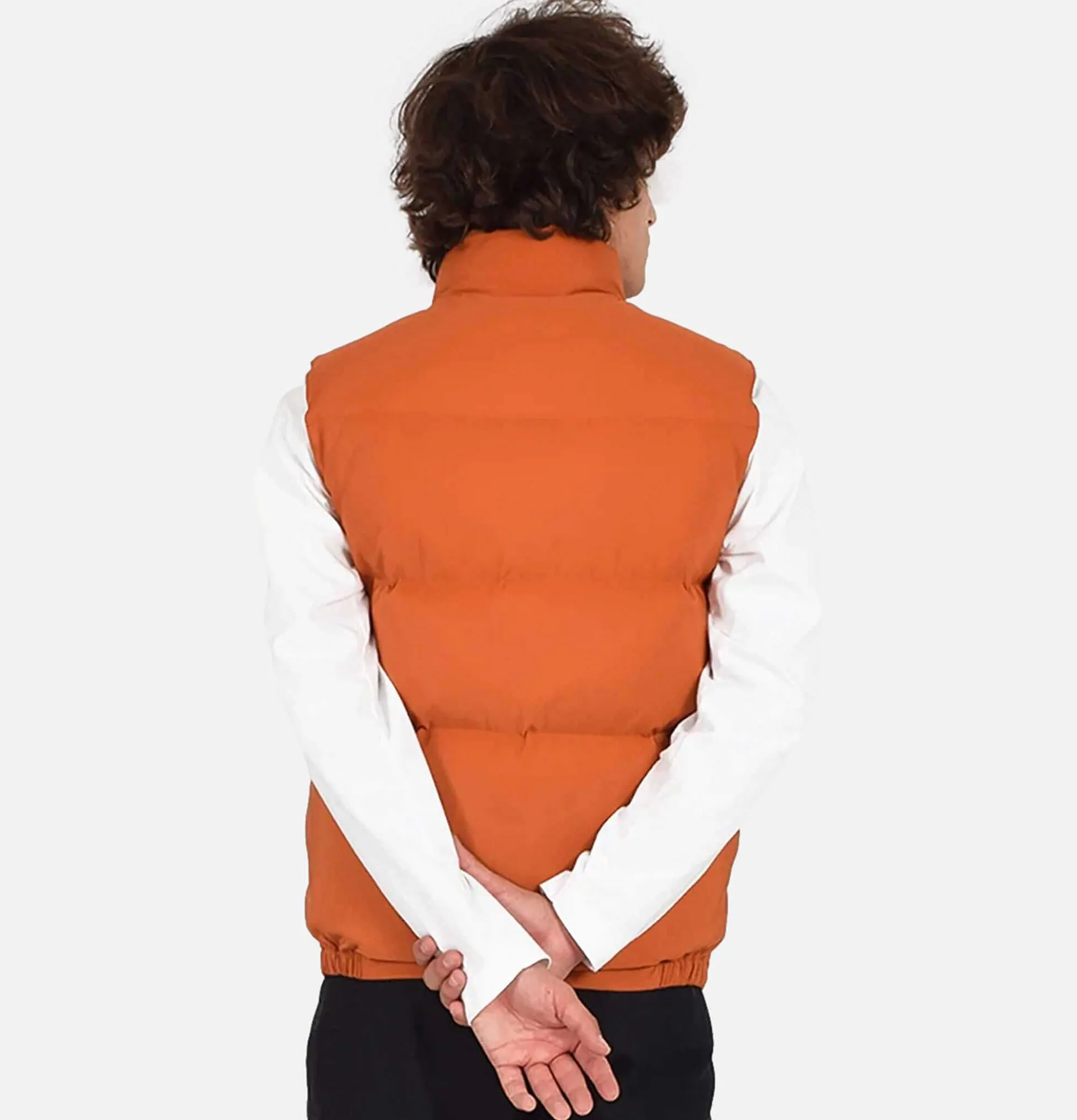 CRESCENT DOWN WORKS Italian Down Vest Rust