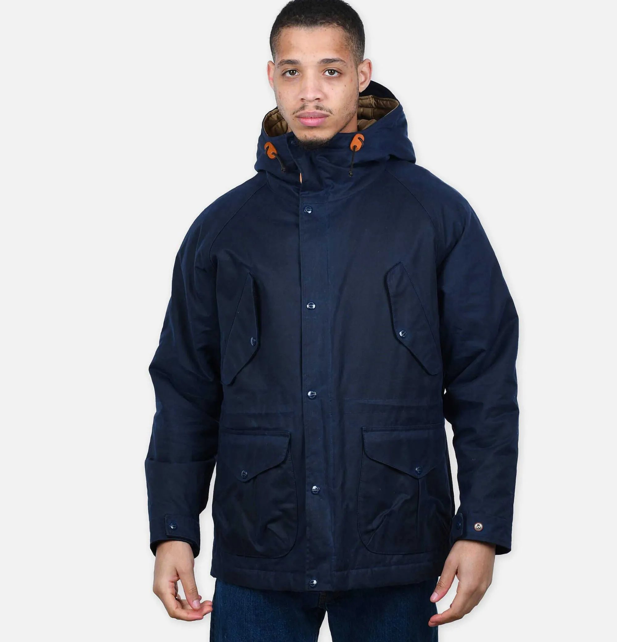 MANIFATTURA CECCARELLI Fisherman Parka Navy
