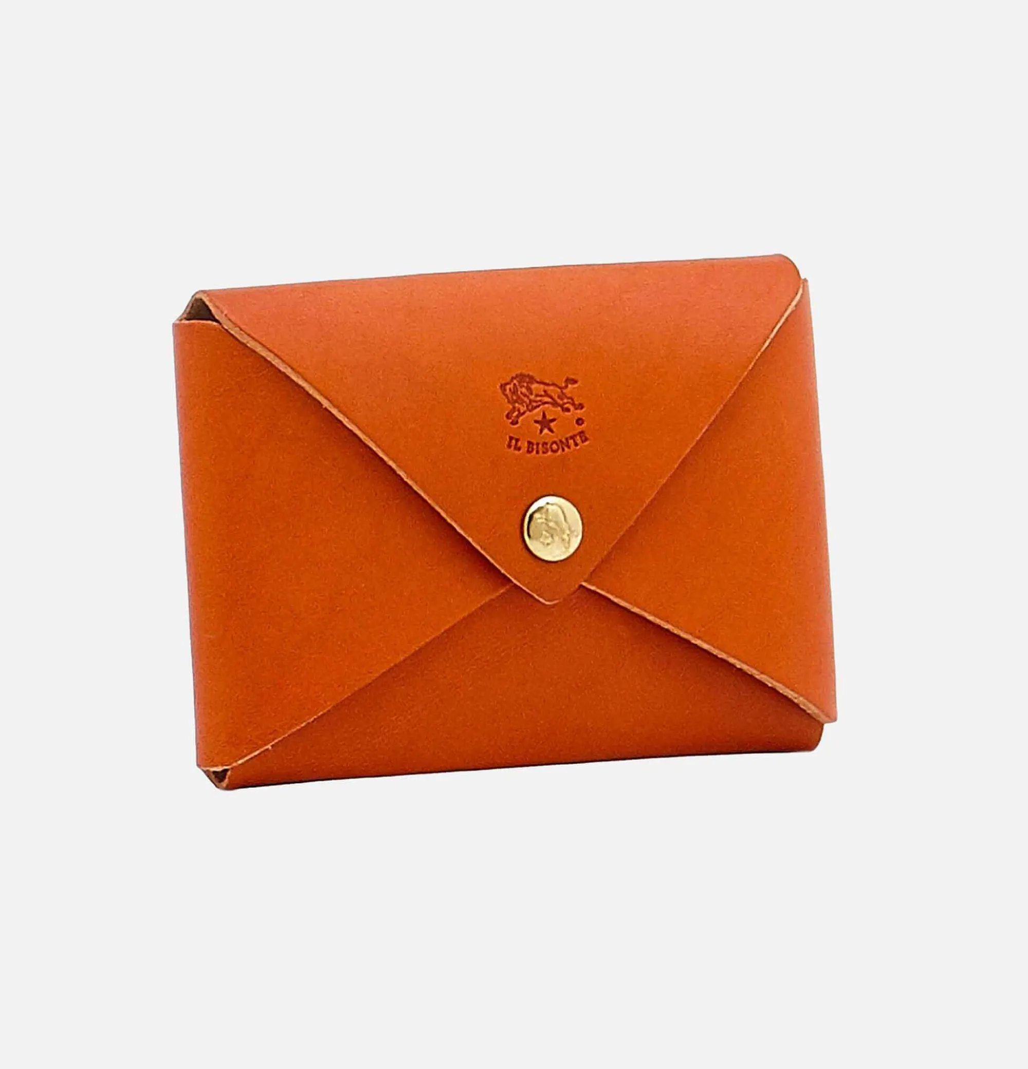 IL BISONTE Sovana Card Case Miel