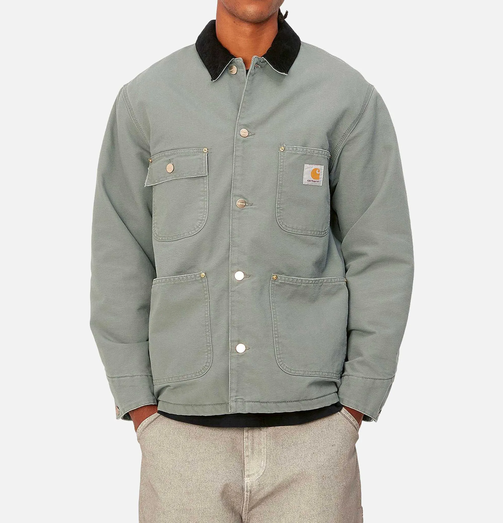CARHARTT WIP Og Chore Coat Green Black