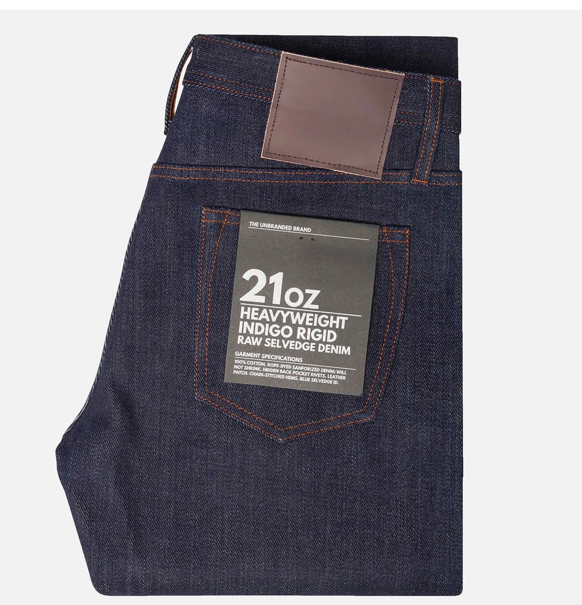 UNBRANDED BRAND 221 Tapered Jeans 21Oz Indigo