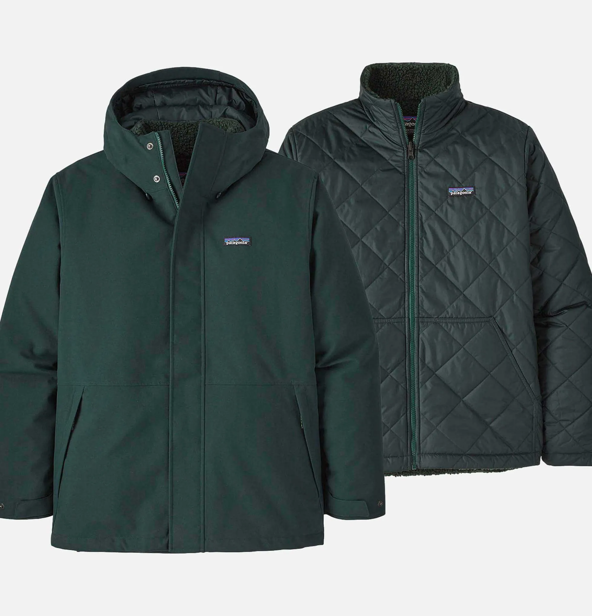 PATAGONIA Veste Lone Mountain 3En1 Norg