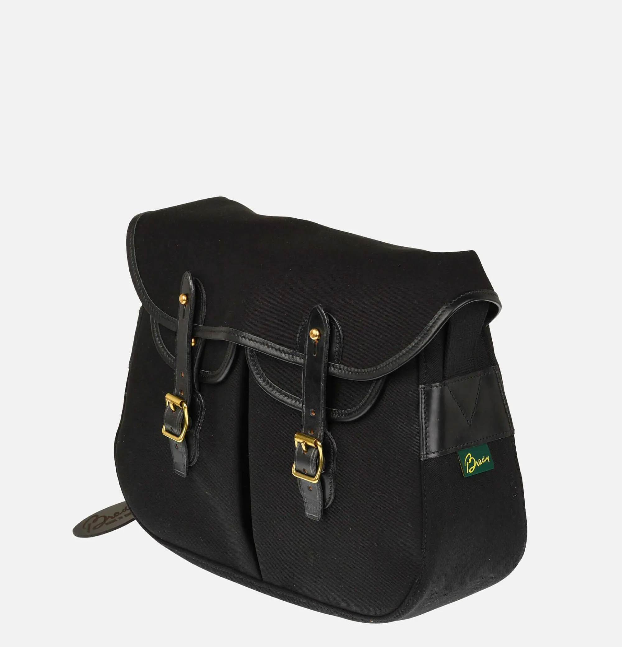 BRADY BAG Small Ariel Trout Canvas Black