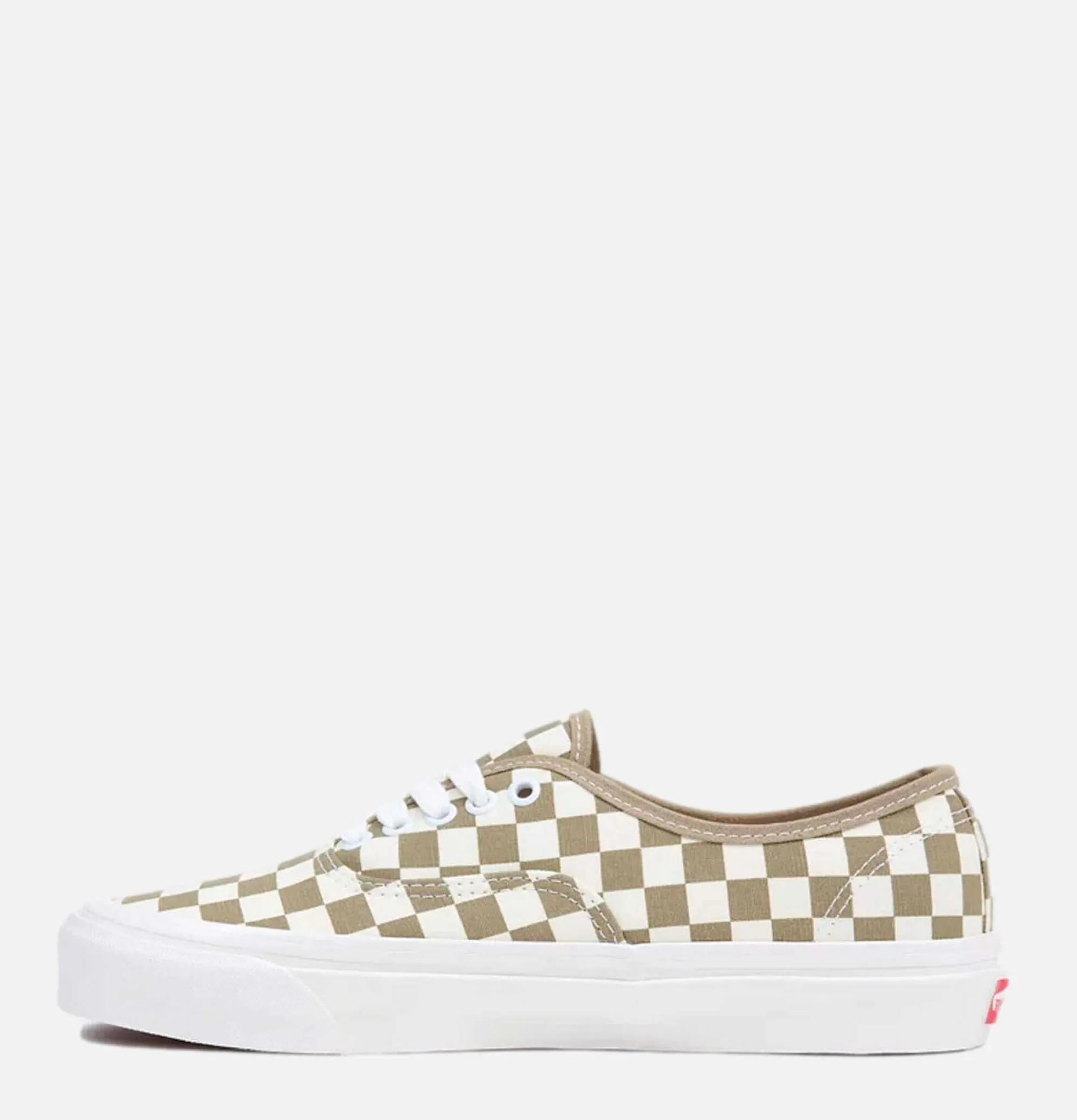 Men VANS Authentic Anaheim Check Beige