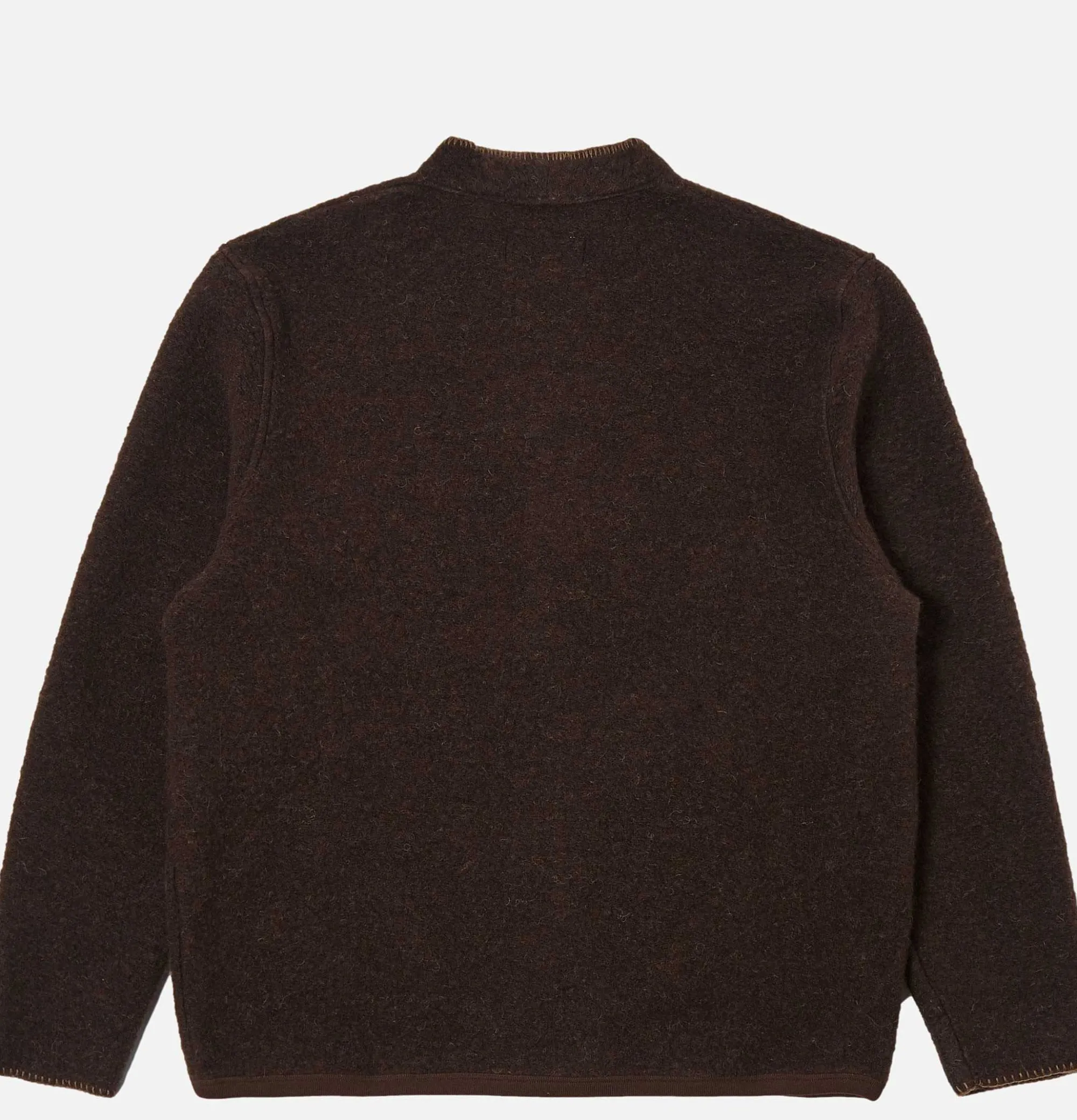 UNIVERSAL WORKS Blanket Cardigan Studio Brown