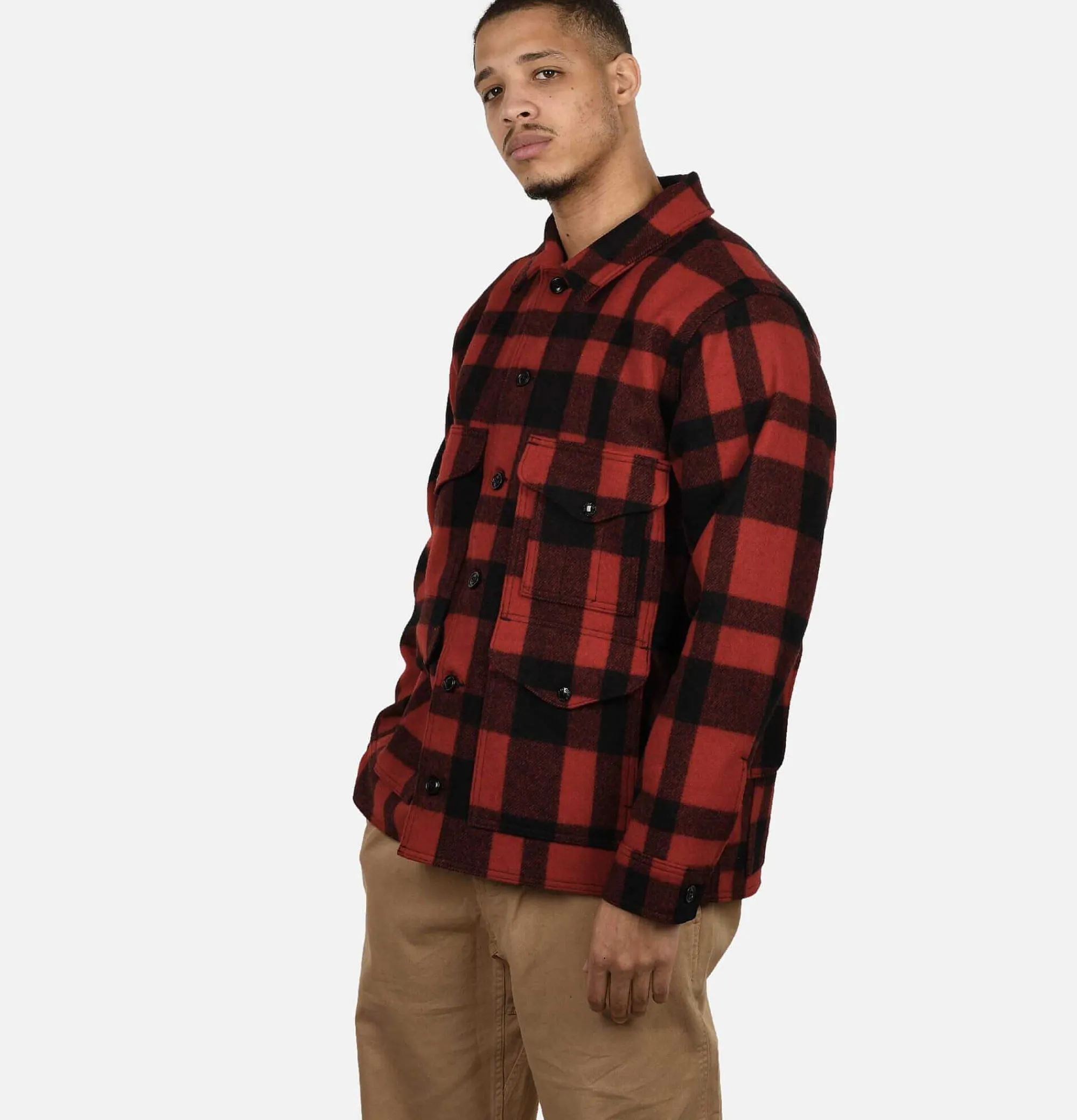 FILSON Mackinaw Cruiser Red Black