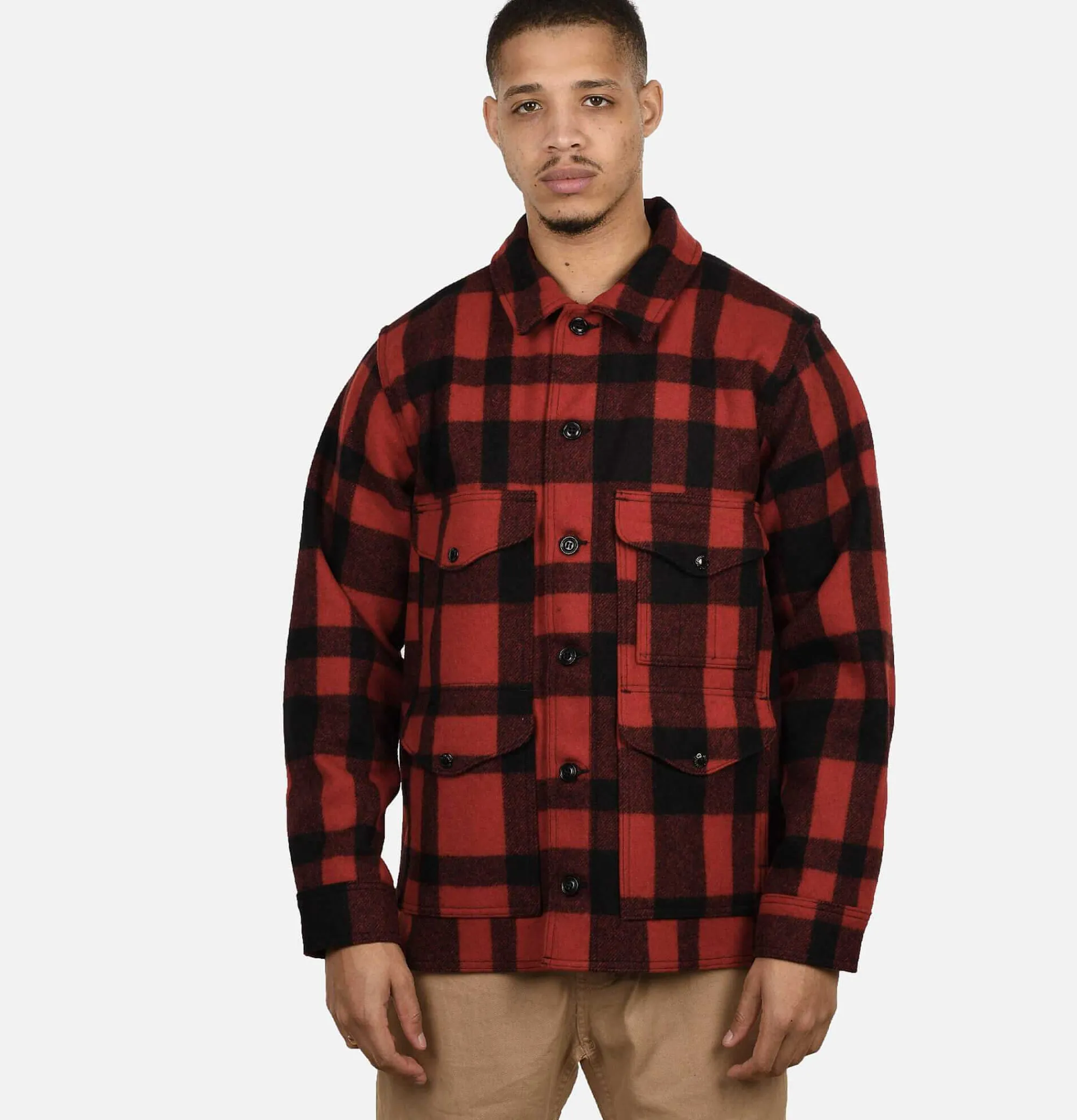 FILSON Mackinaw Cruiser Red Black