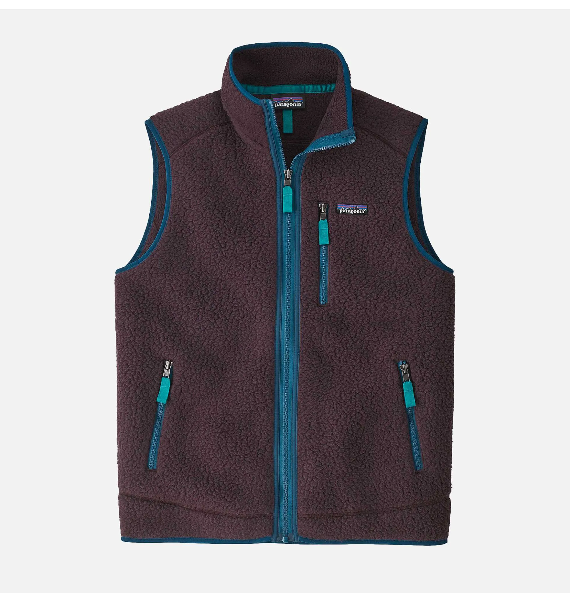 PATAGONIA Retro Pile Vest Obsidian Plum