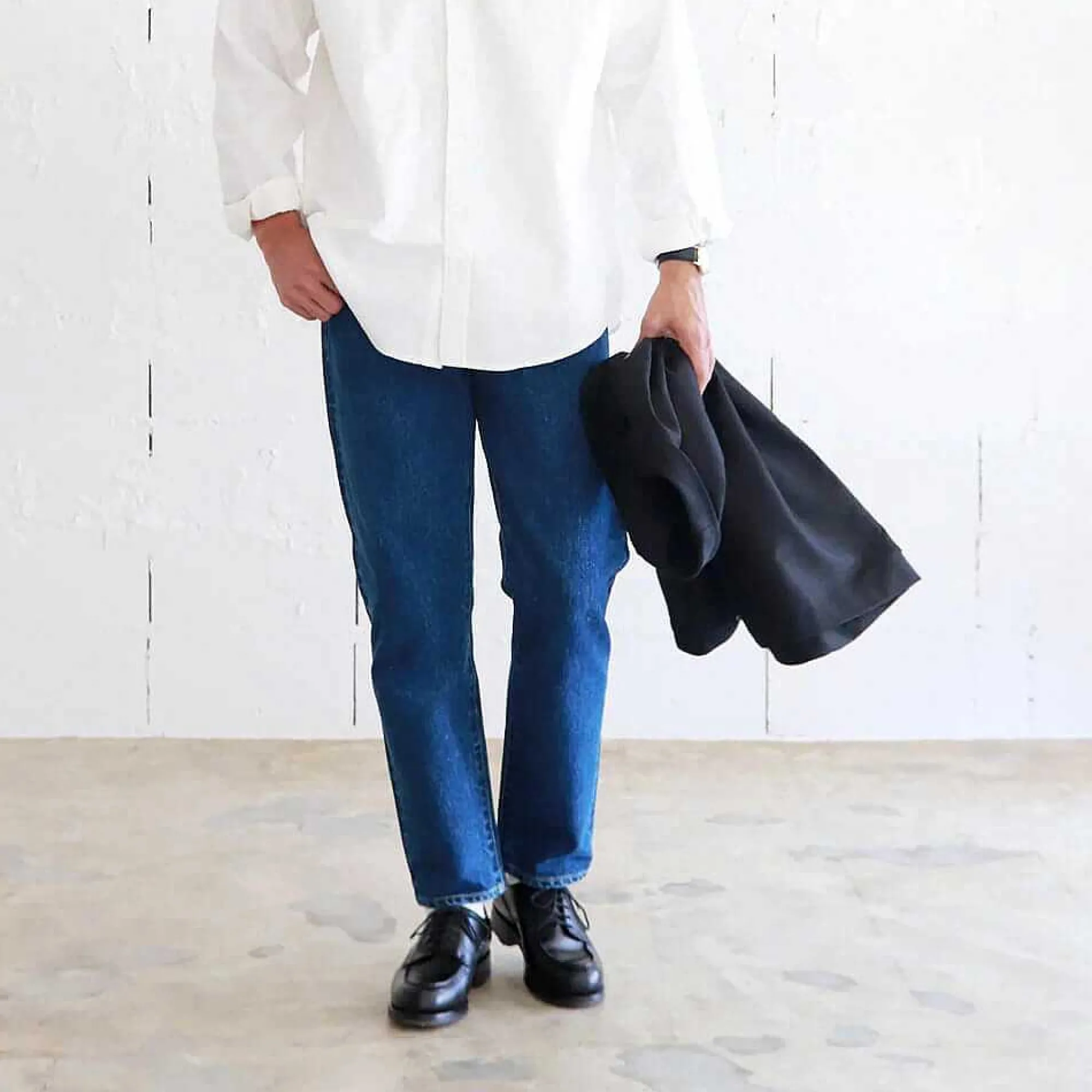 HATSKI 22002 Regular Tapered Jeans Used Blue