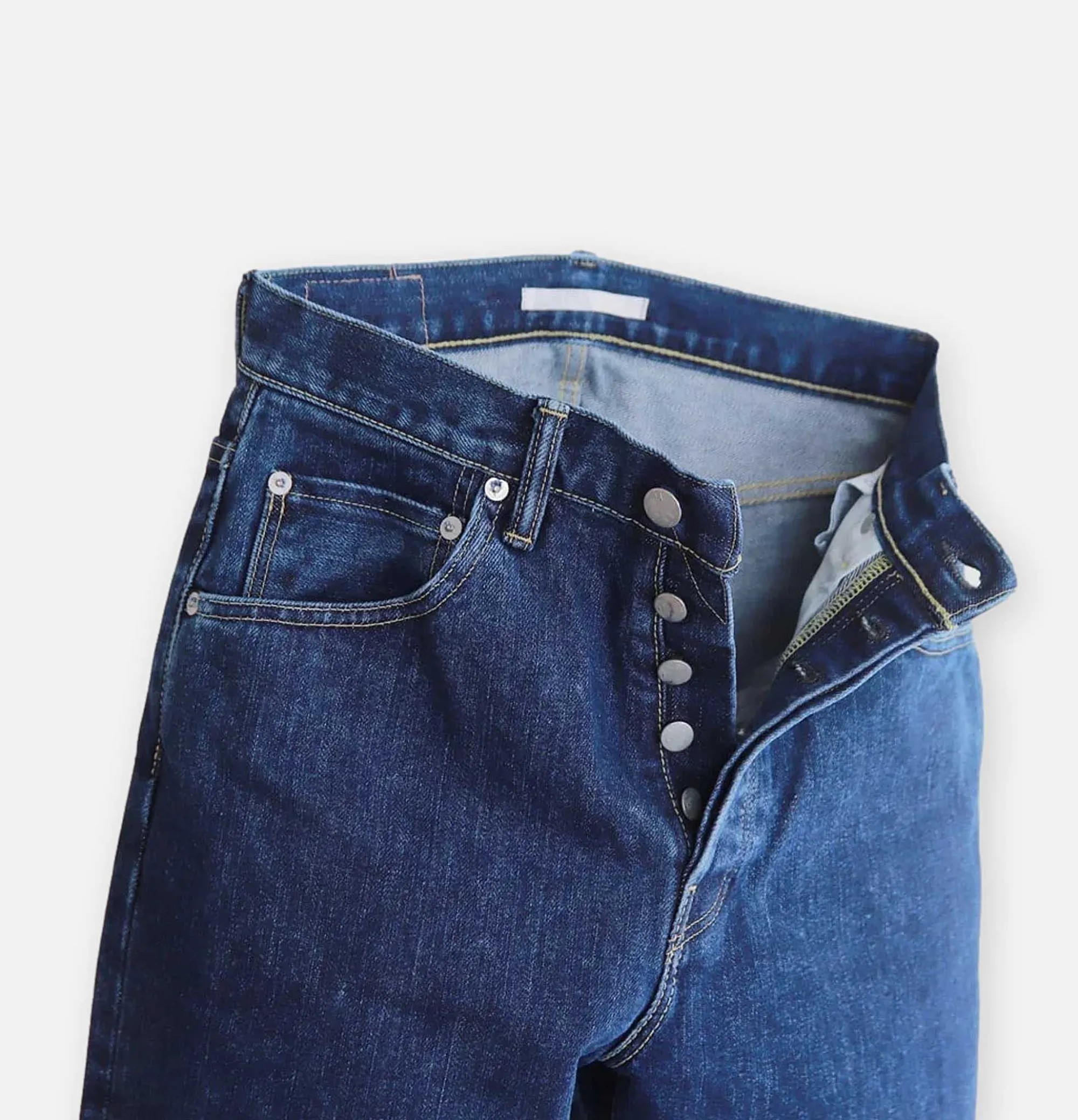 HATSKI 22001 Loose Tapered Jeans Used Blue