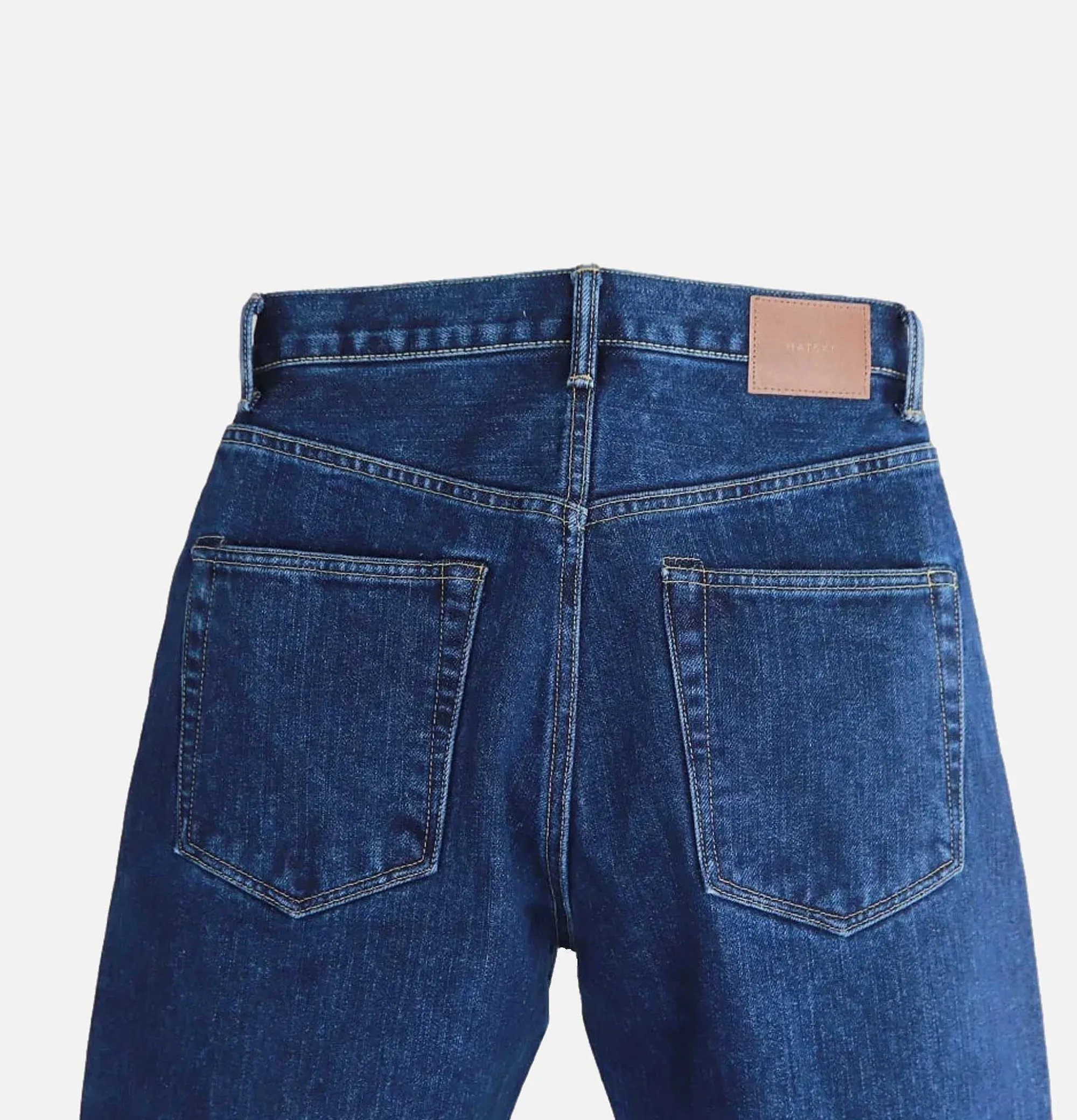 HATSKI 22001 Loose Tapered Jeans Used Blue