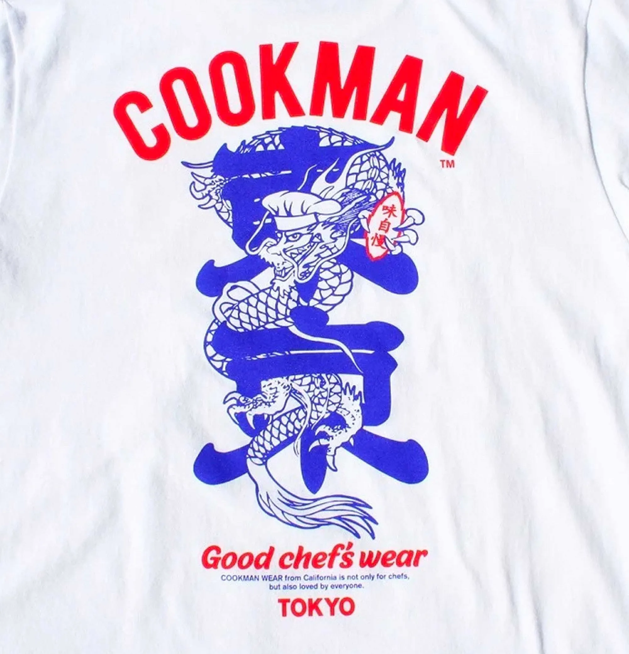 COOKMAN Tokyo Dragon White T-Shirt