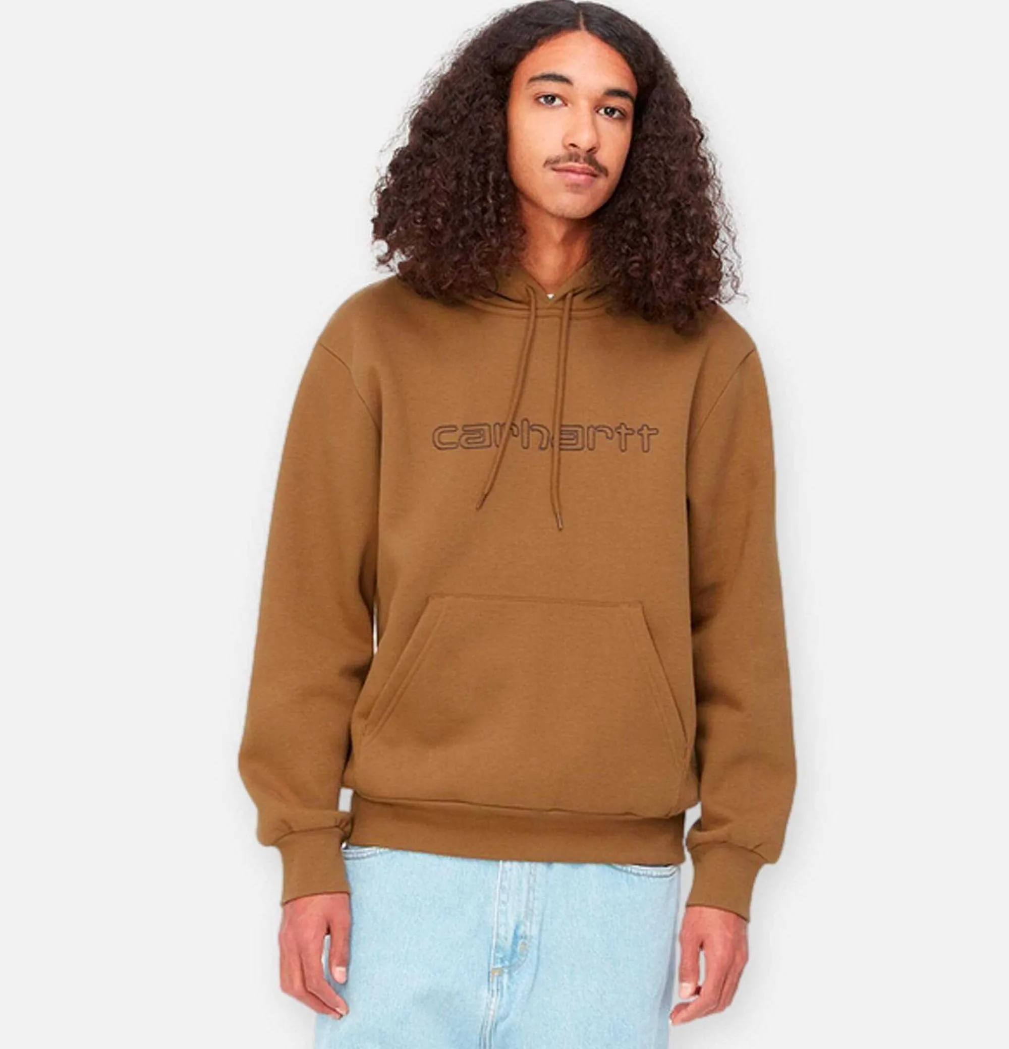 CARHARTT WIP Hoodie Chase Hamilton Brown