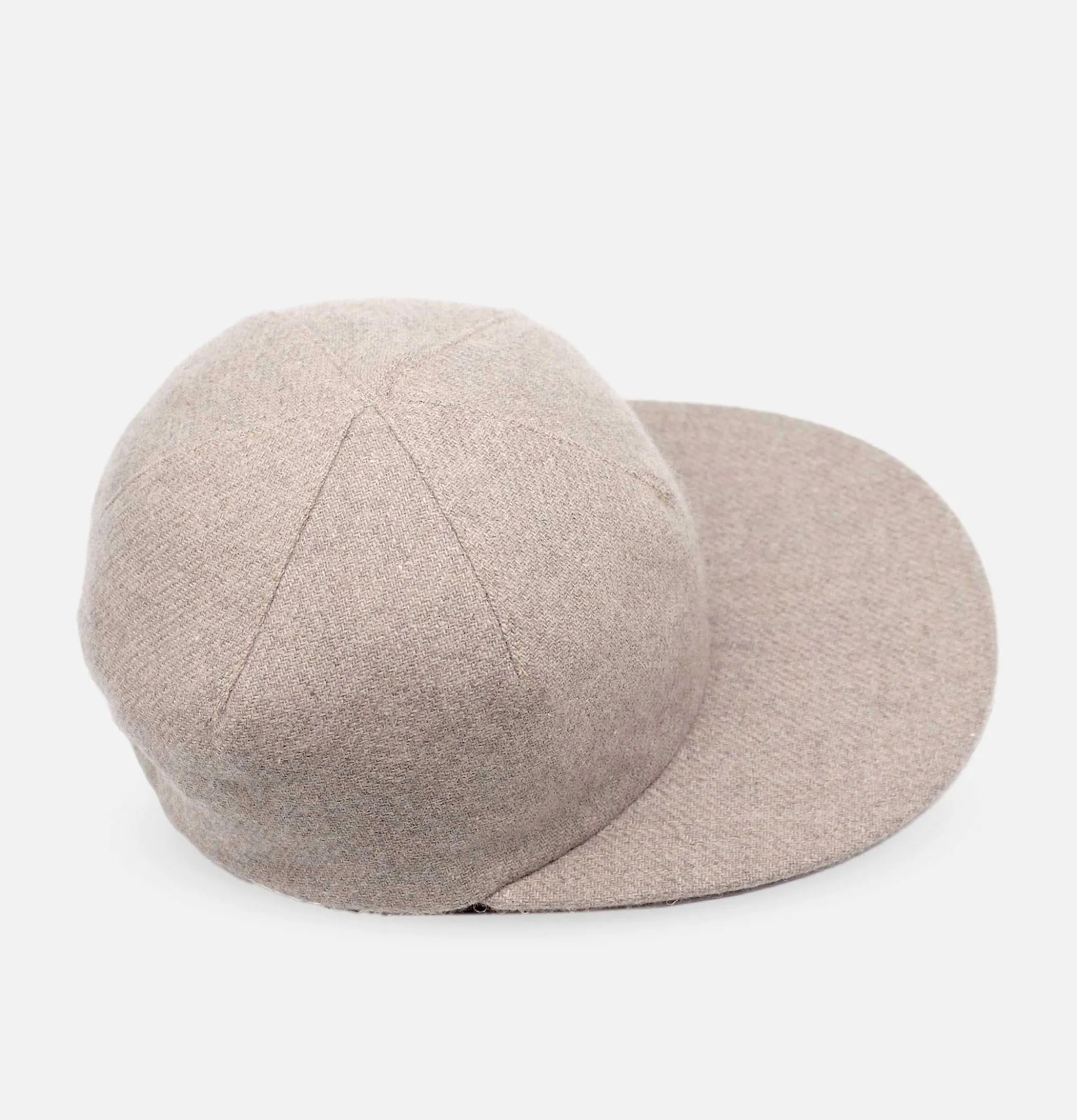 FOUND FEATHER Panel Cap Beige