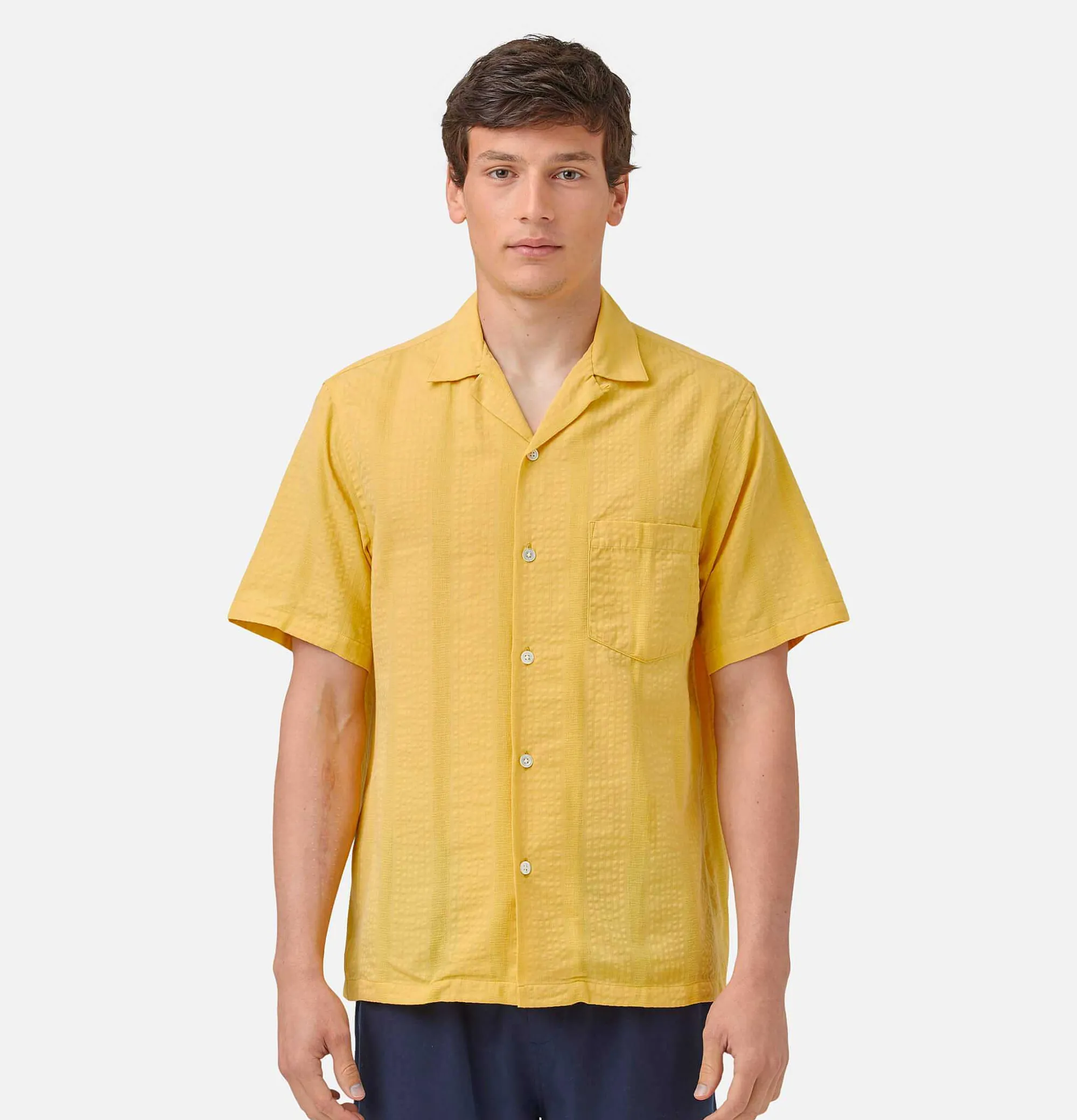 PORTUGUESE FLANNEL Chemise Praia Yellow
