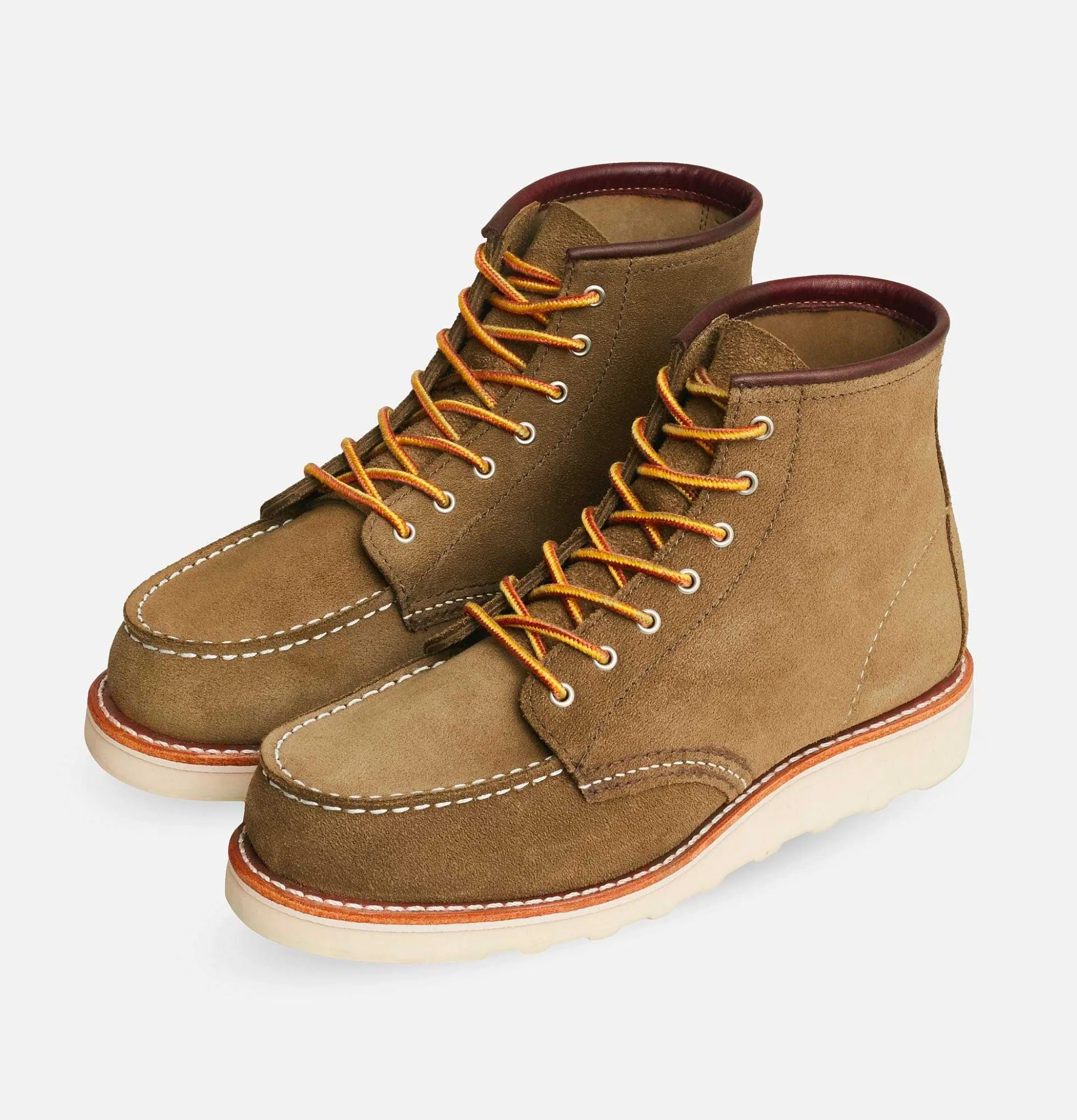 Women RED WING SHOES WOMEN 3377 - Womens Moc Toe Olive