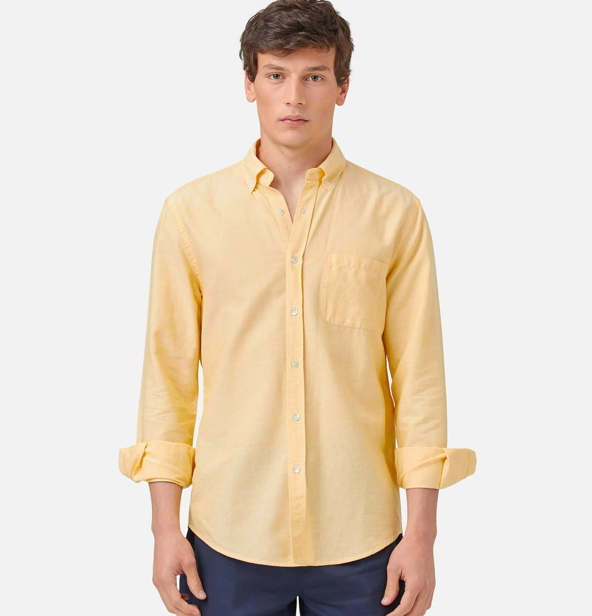 PORTUGUESE FLANNEL Chemise Belavista Yellow