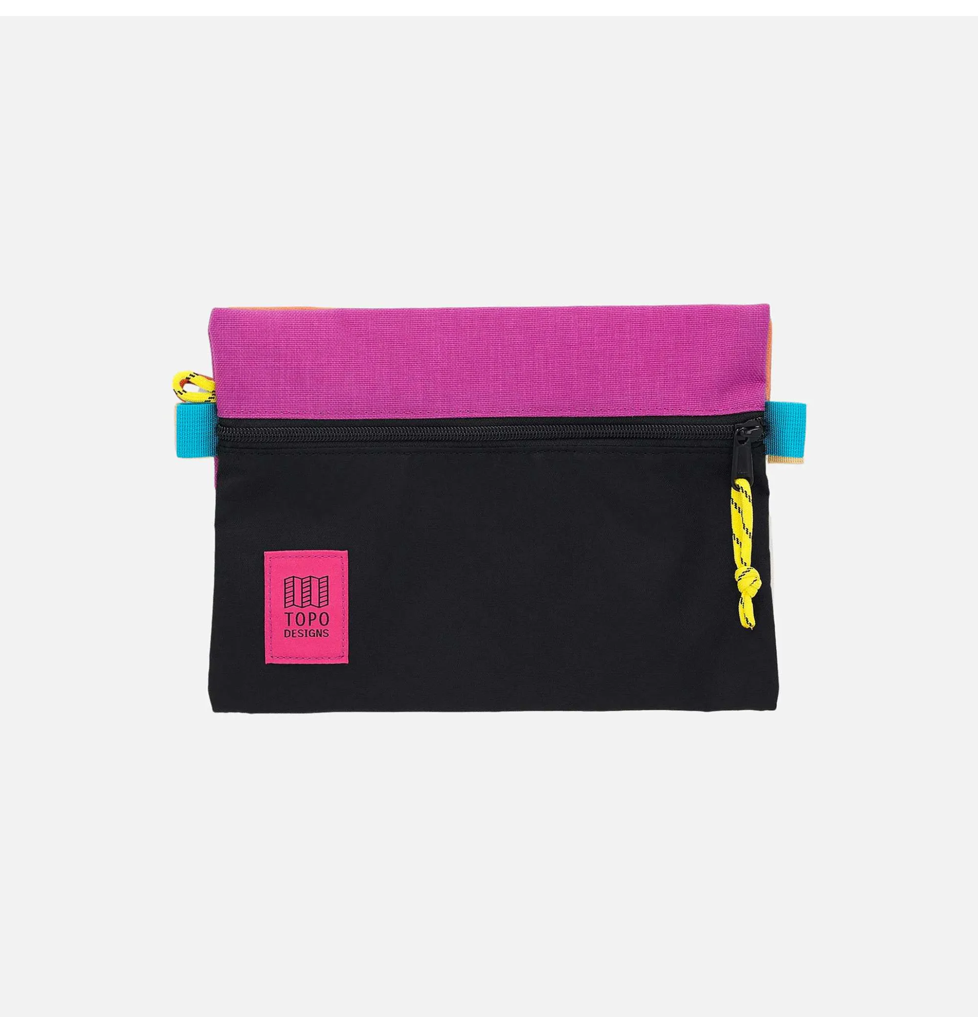 TOPO DESIGNS Medium Accessory Pouch Black Grape