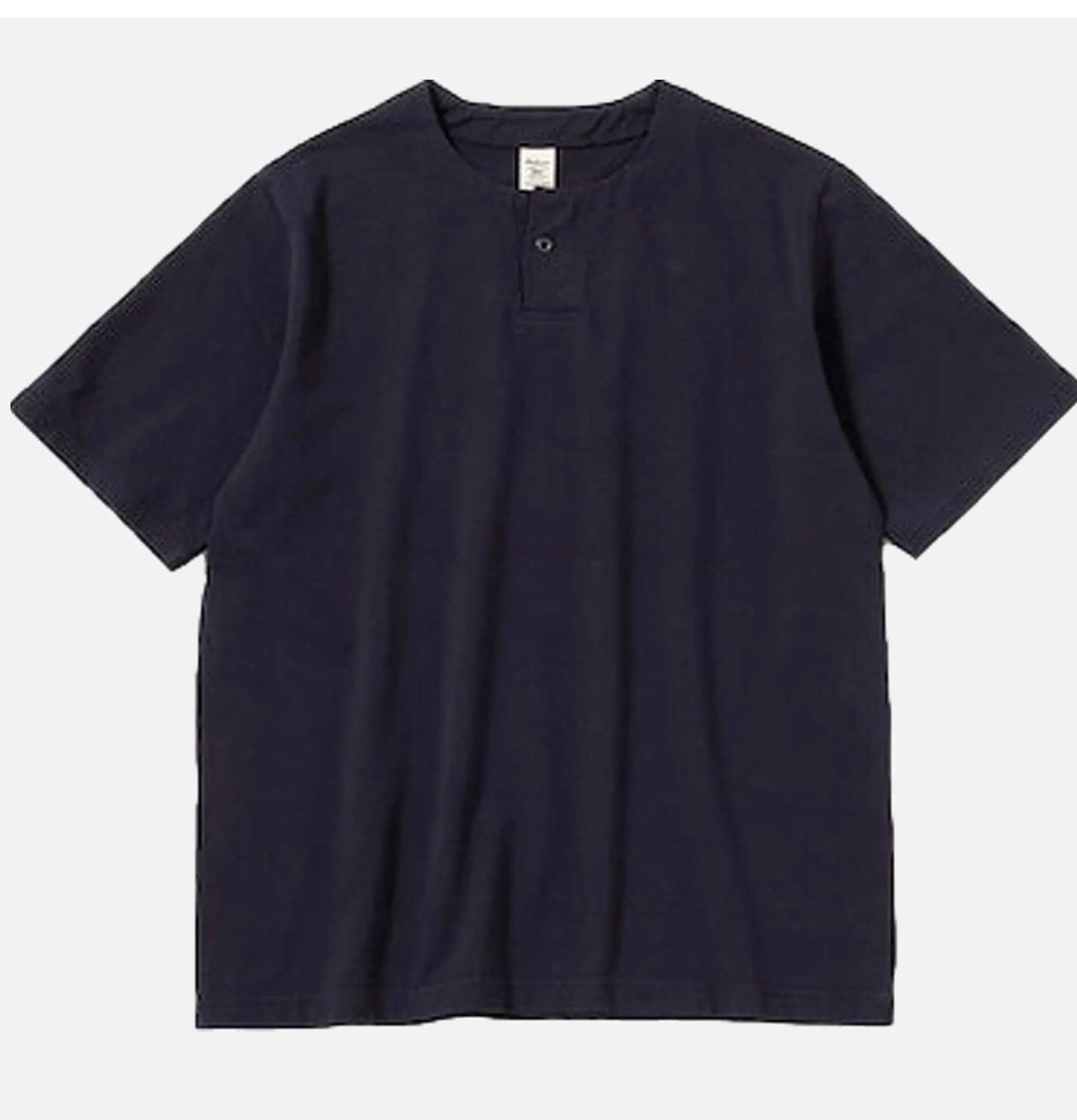 JACKMAN Henley Tee Navy