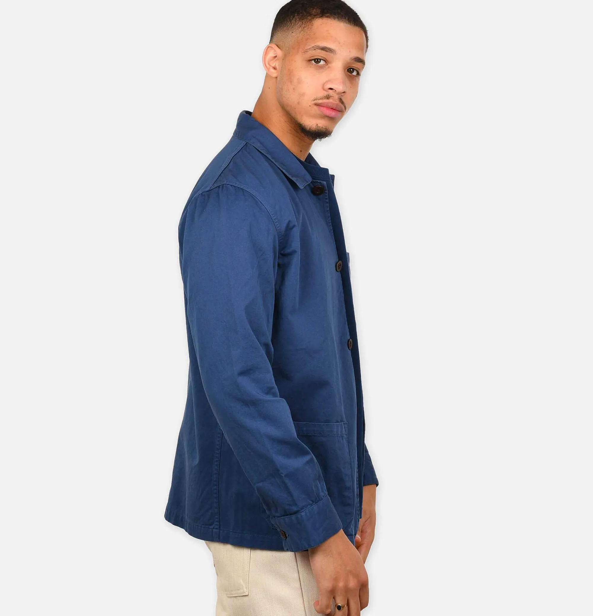 PORTUGUESE FLANNEL Labura Jacket Blue