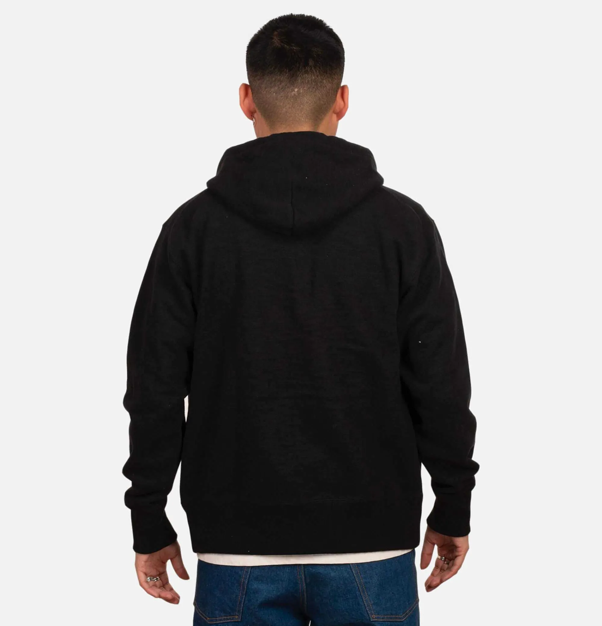 JACKMAN Parka Sweatshirt Black