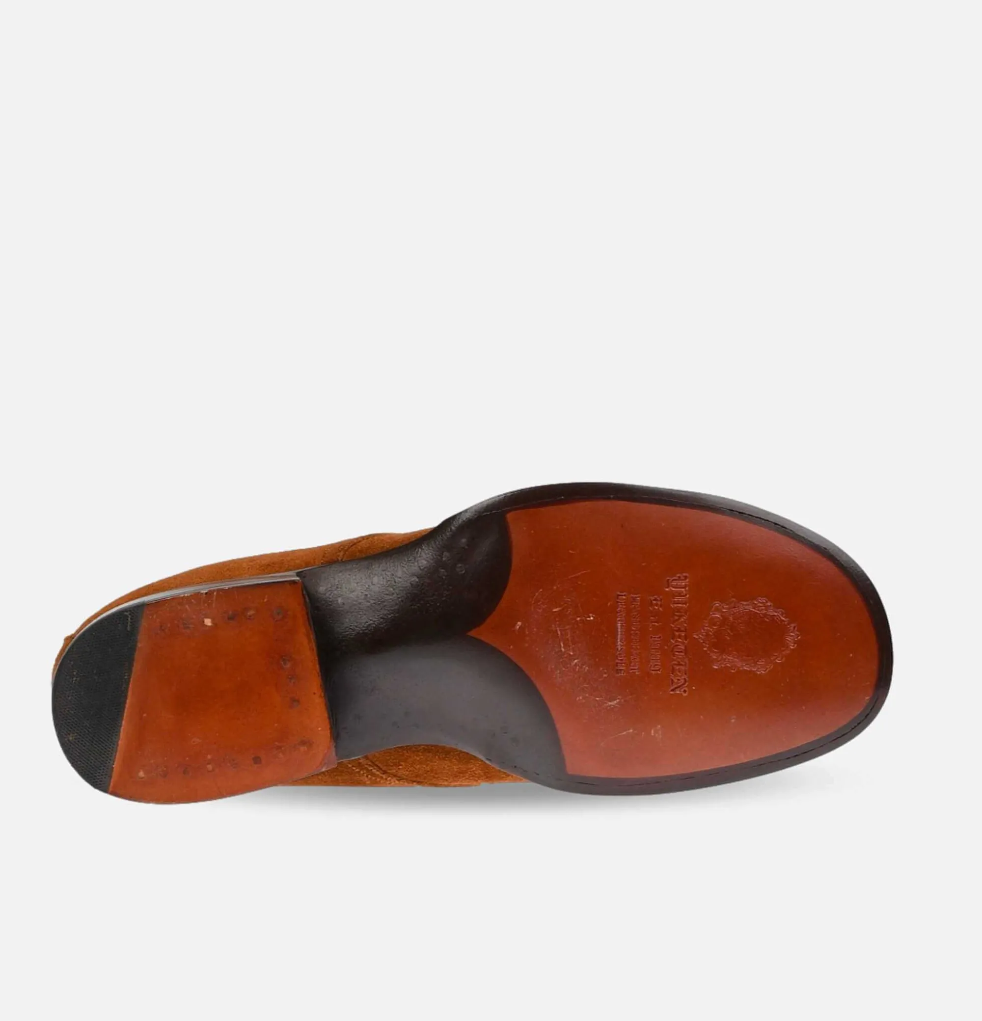 Men YUKETEN Alan Boots Brown Suede Snuff