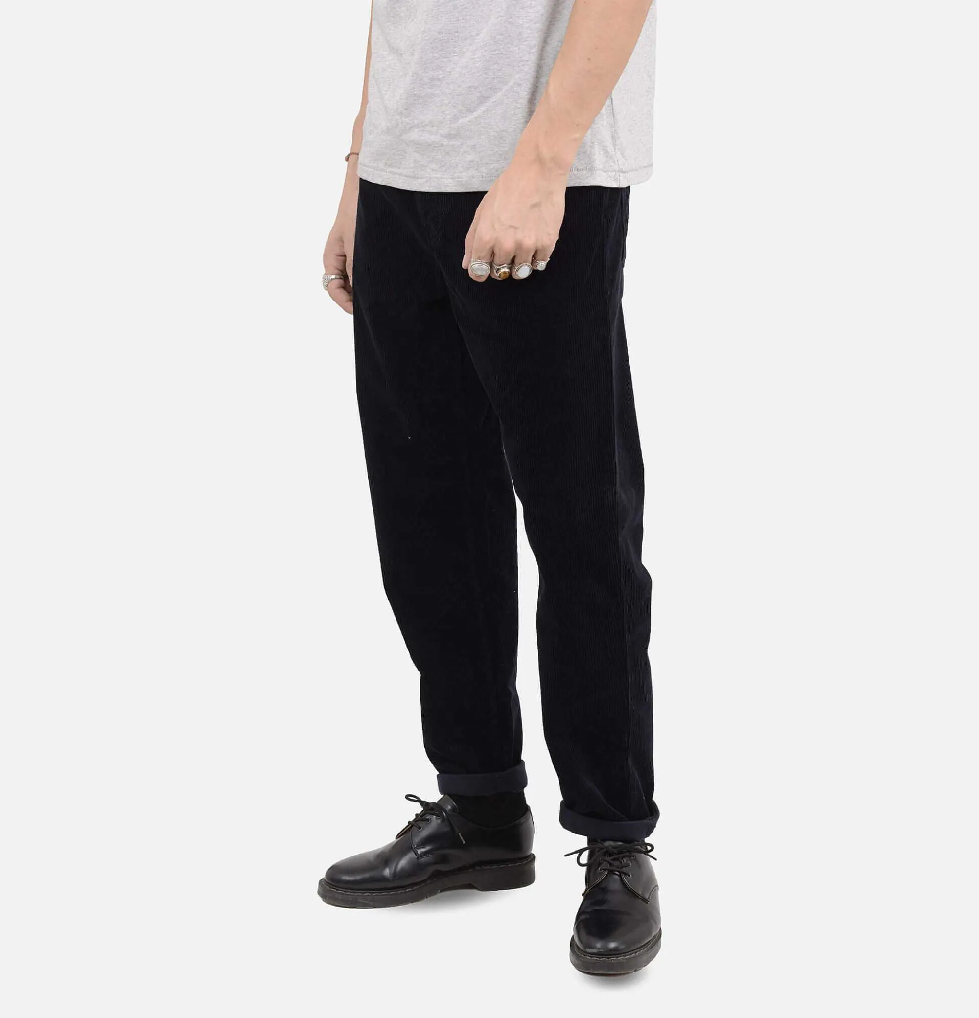 CARHARTT WIP Newel Cord Pant Dark Navy