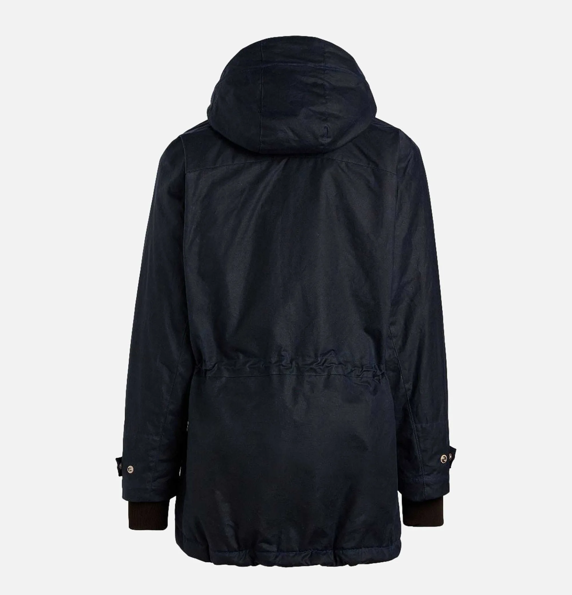 MANIFATTURA CECCARELLI Long Moutain Parka Wax Navy