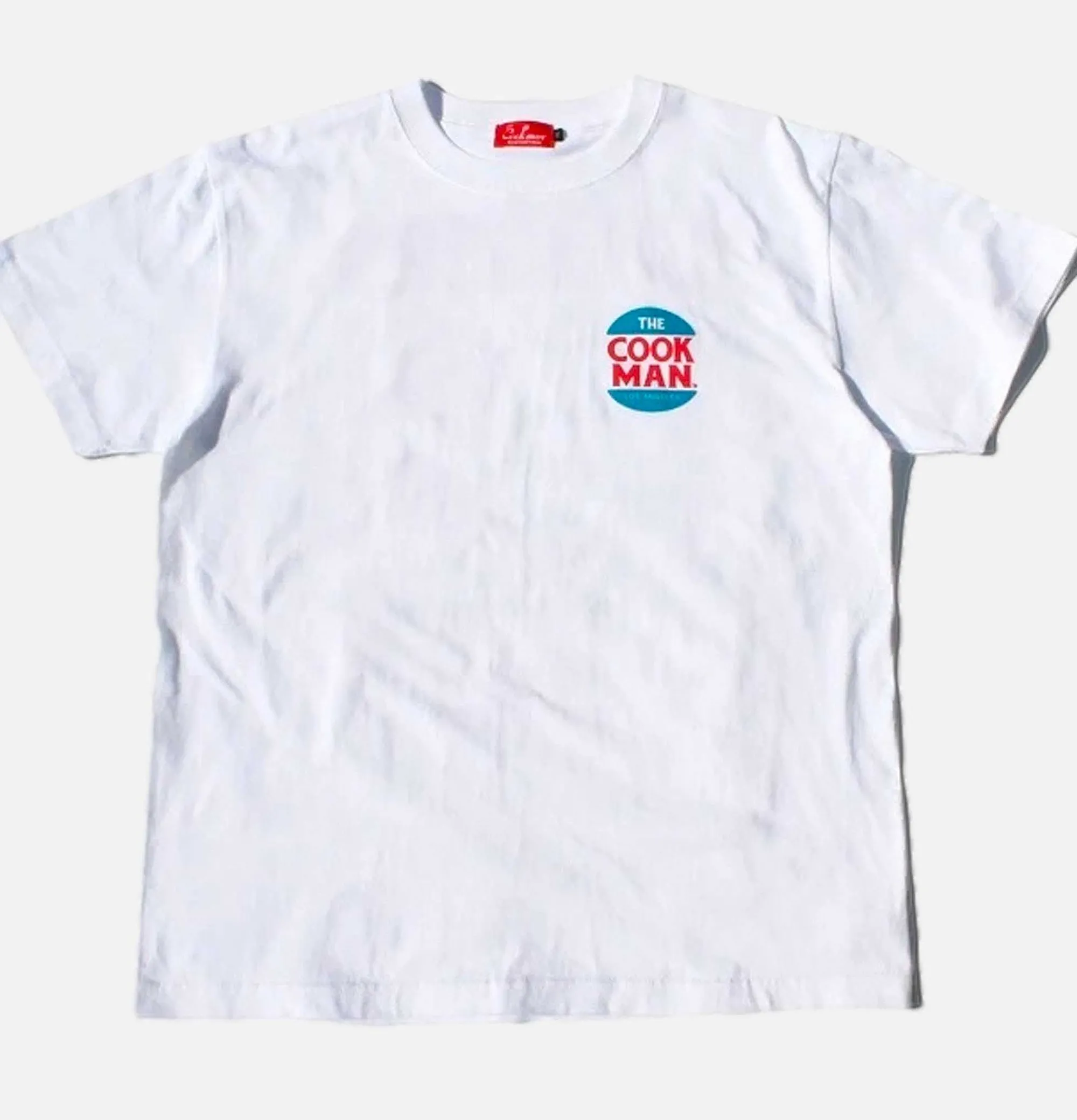 COOKMAN Tee Shirts Burgers Menu White