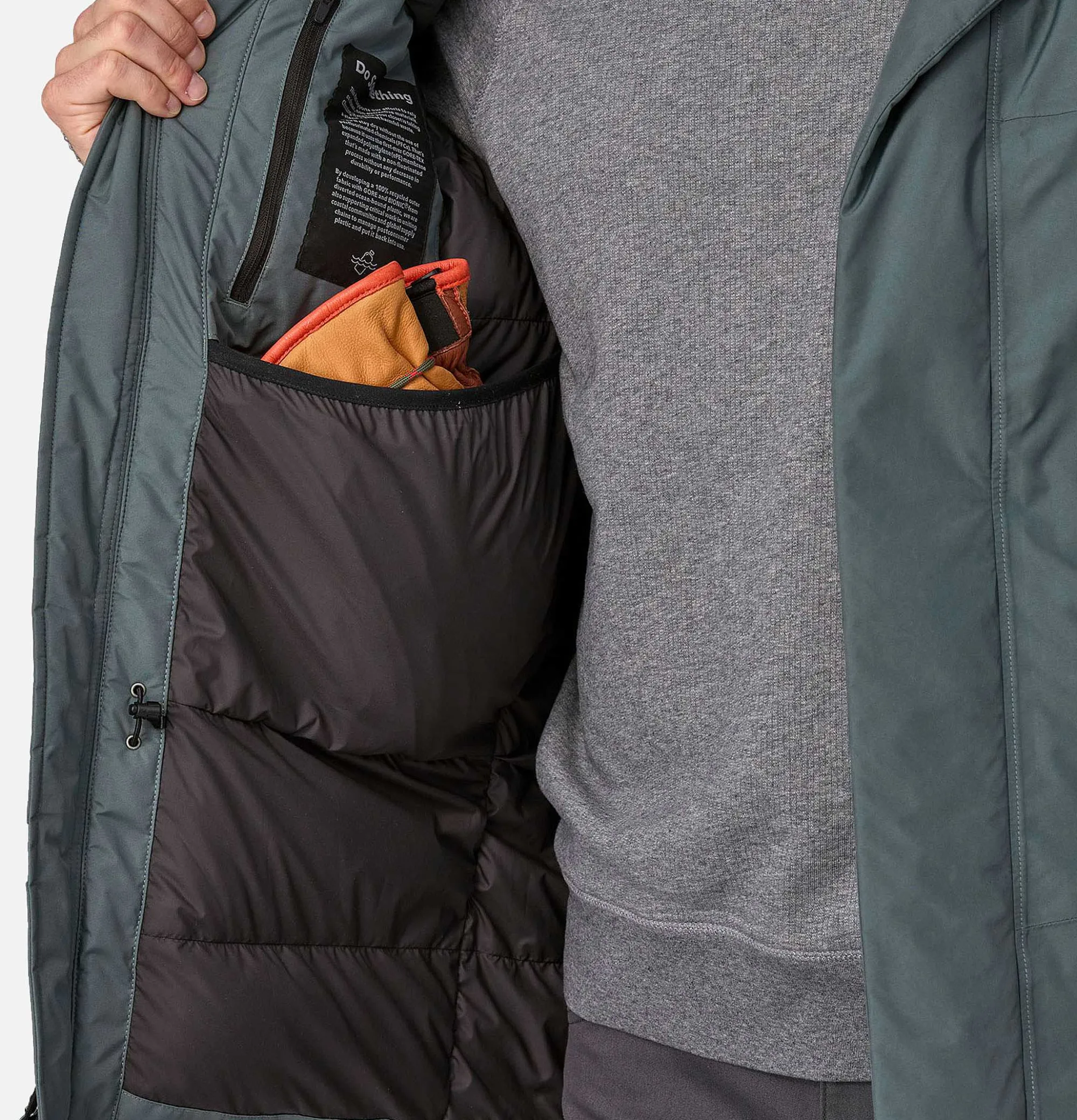 PATAGONIA Storm Shadow Parka Nouveau Green