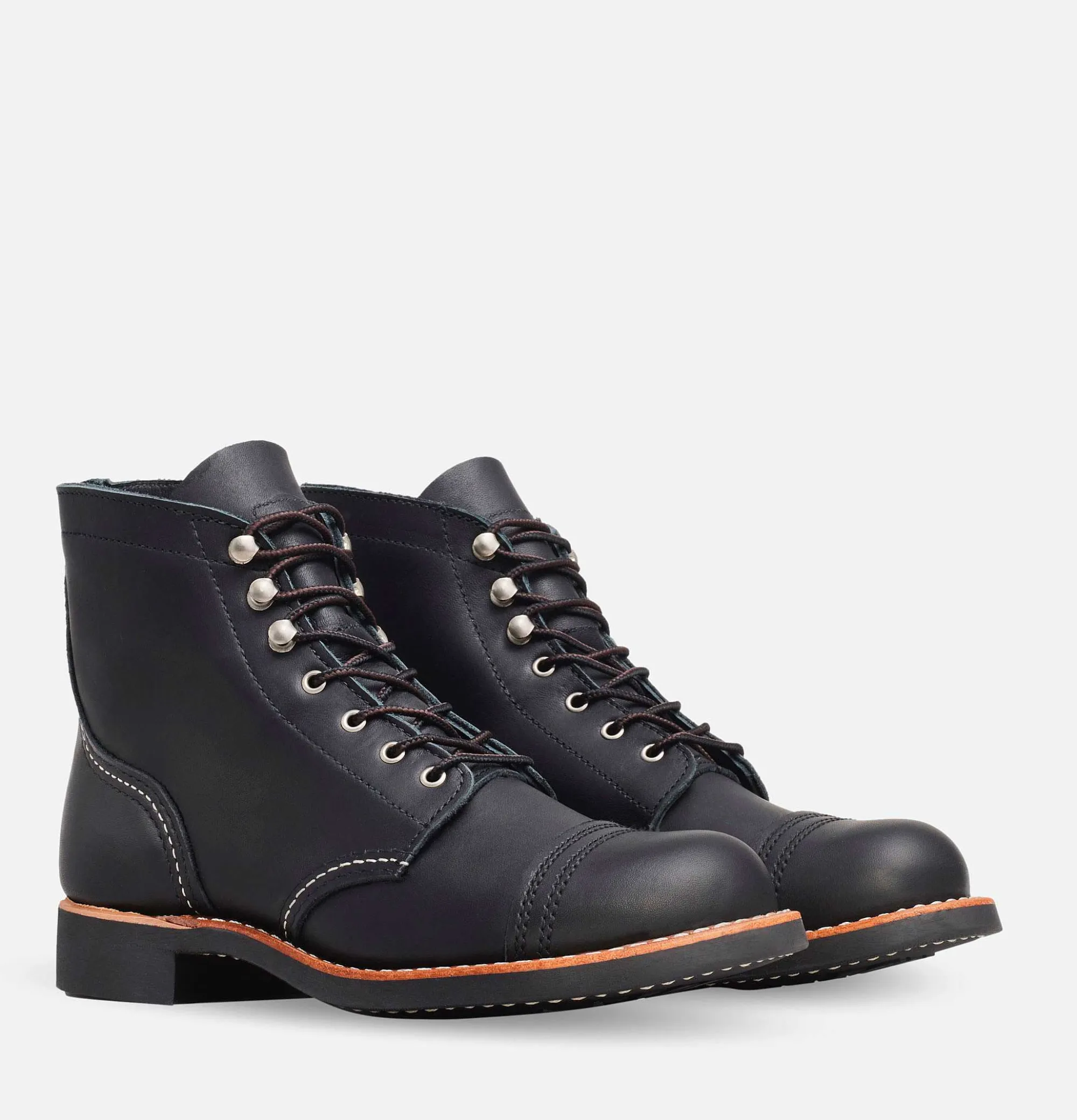 Men RED WING SHOES WOMEN 3366 - Iron Ranger Black