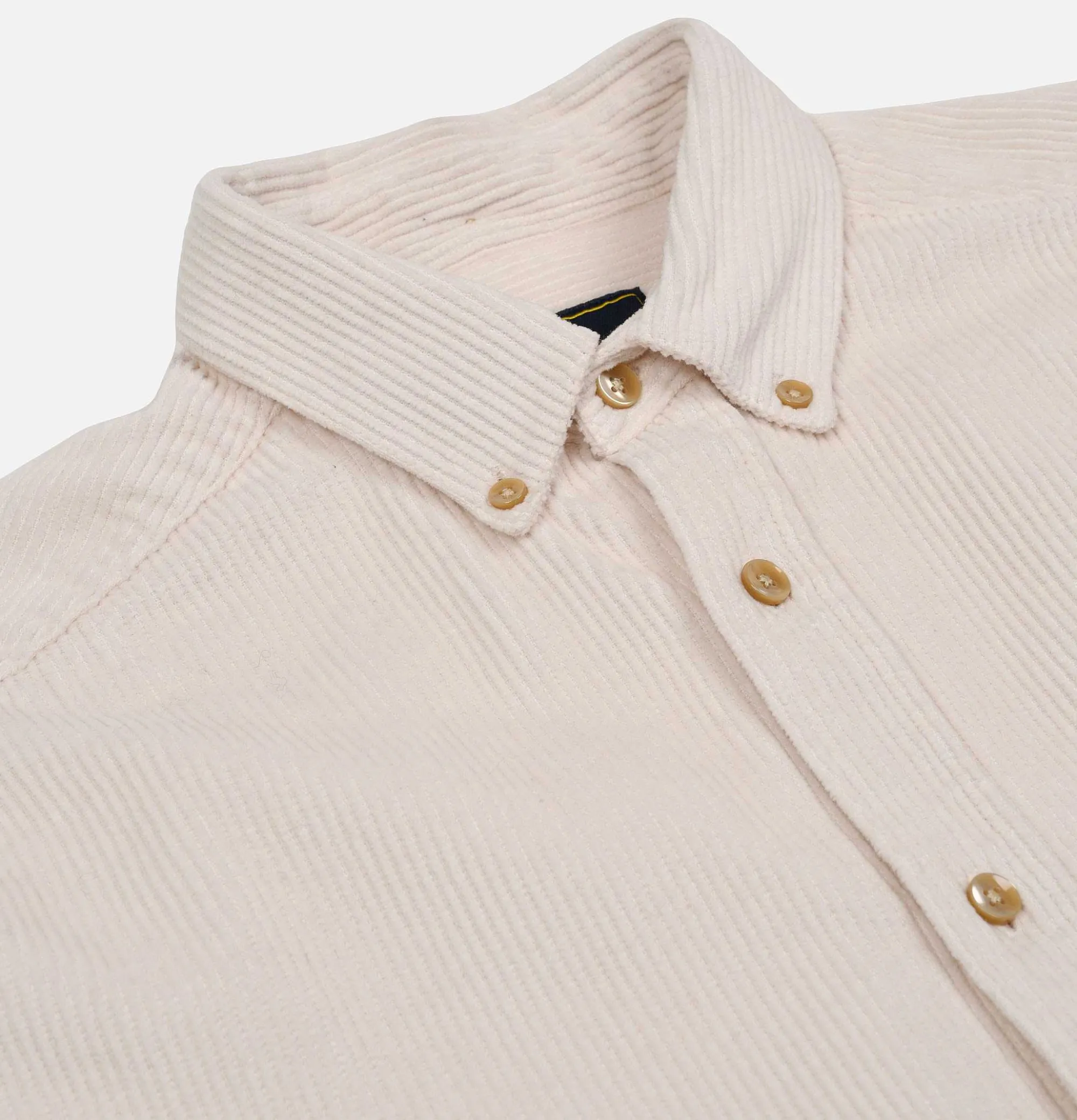 PORTUGUESE FLANNEL Lobo Ecru Shirt