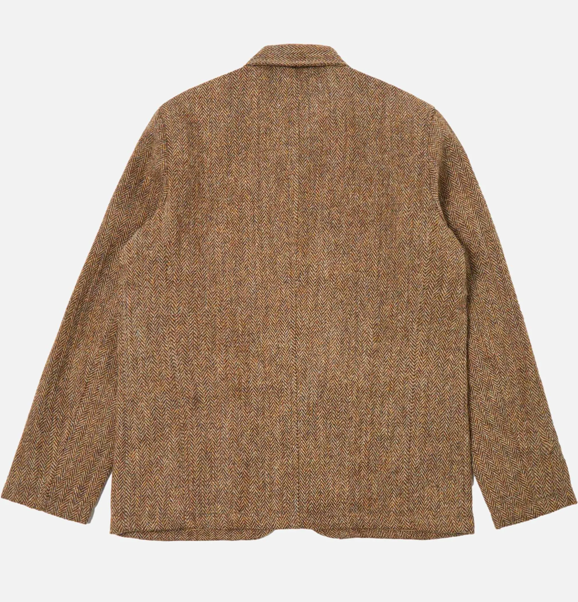 UNIVERSAL WORKS Bakers Harris Tweed Brown Jacket