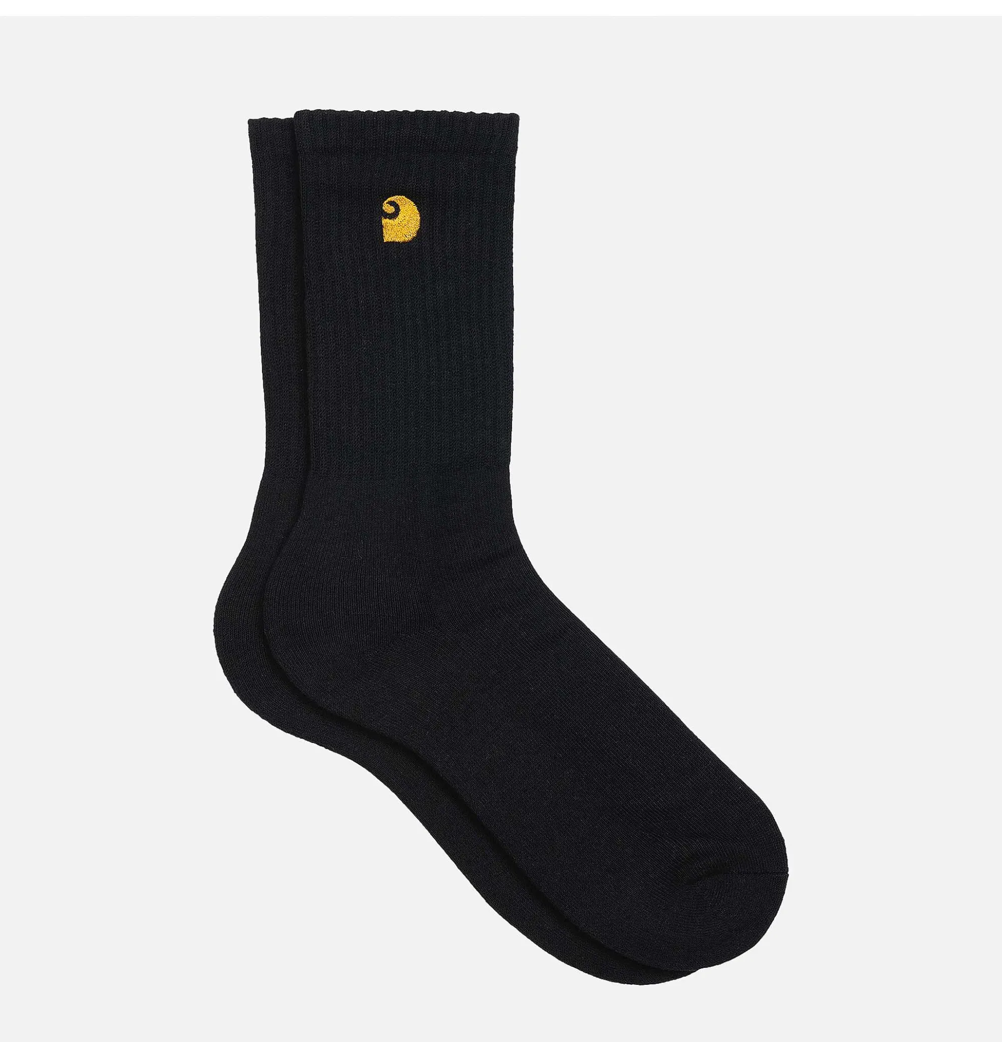 Men CARHARTT WIP Chase Socks Black