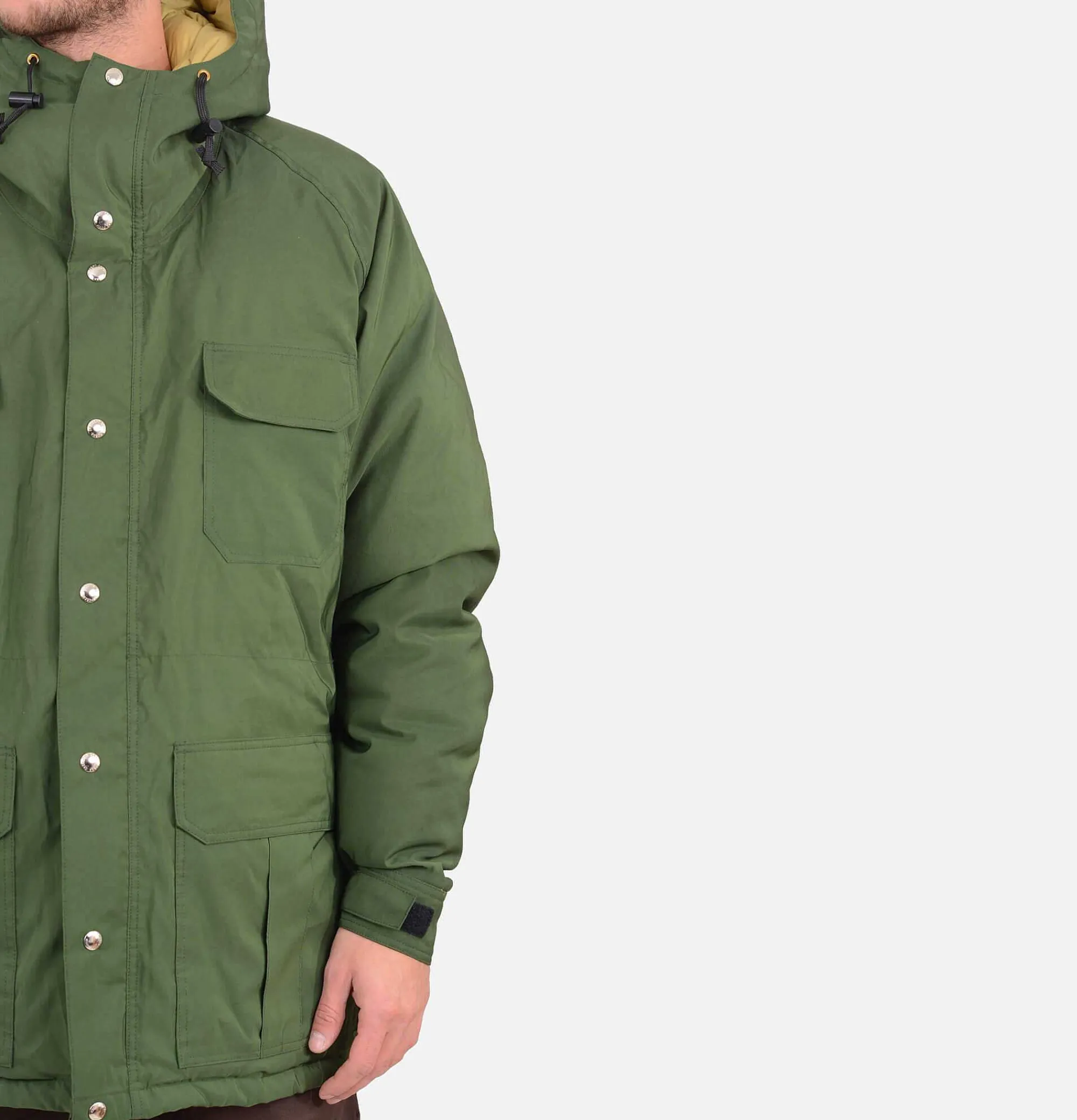 CRESCENT DOWN WORKS Down Arctic Montagne Parka Olive