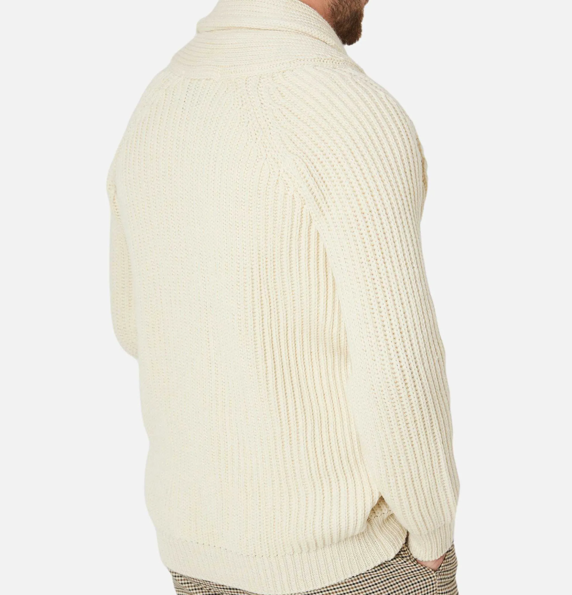 PEREGRINE Winston Crew Wool Ecru