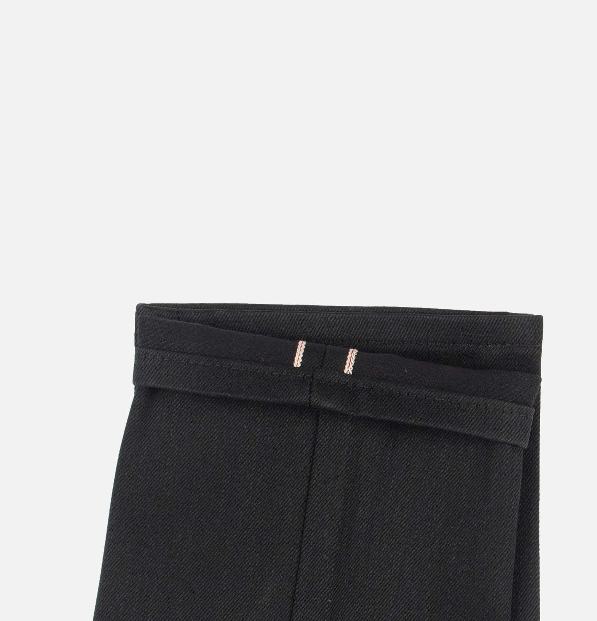 NAKED & FAMOUS Weird Guy Solid Black Selvedge