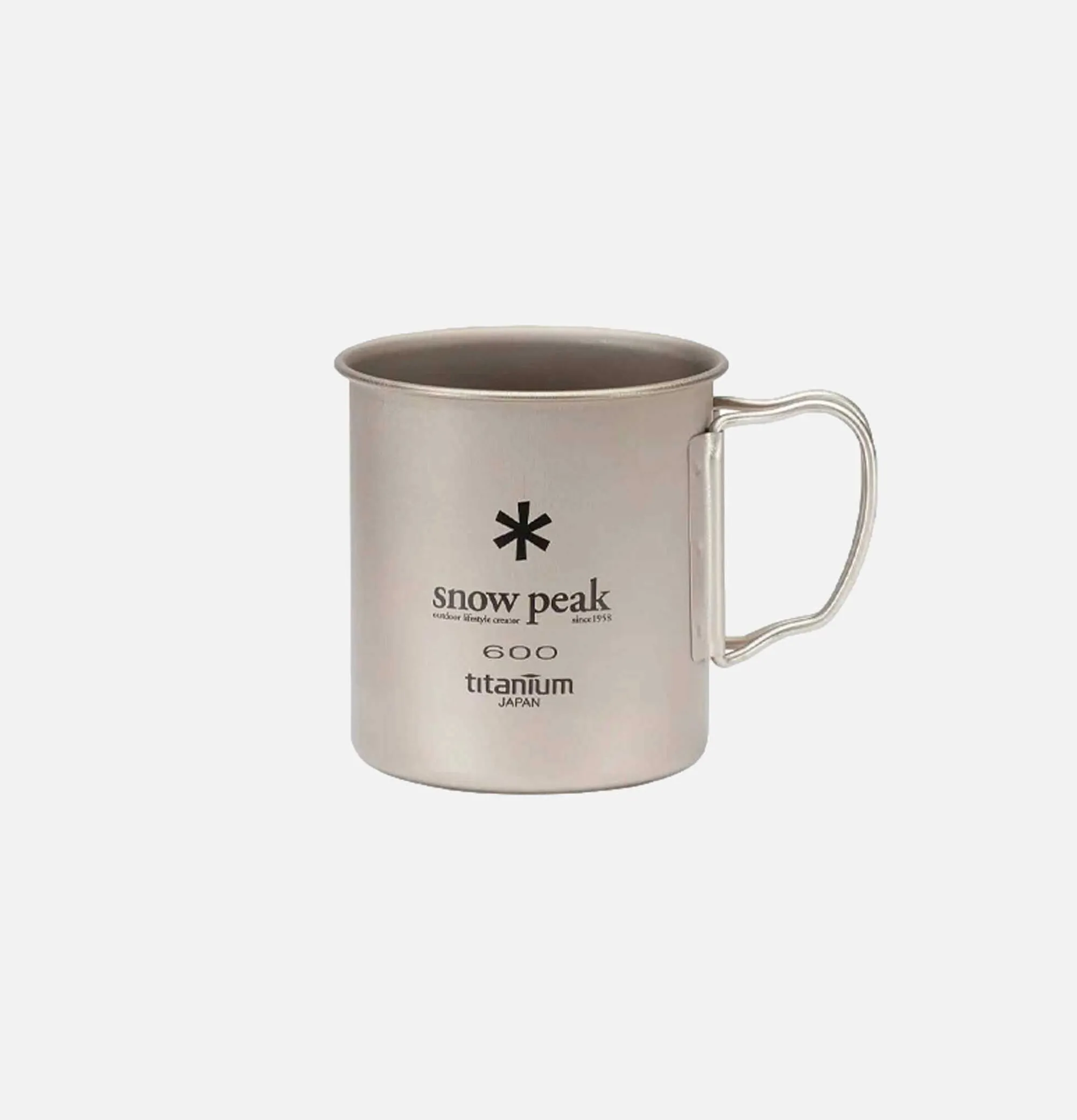 SNOW PEAK Titanium Single Cup 600