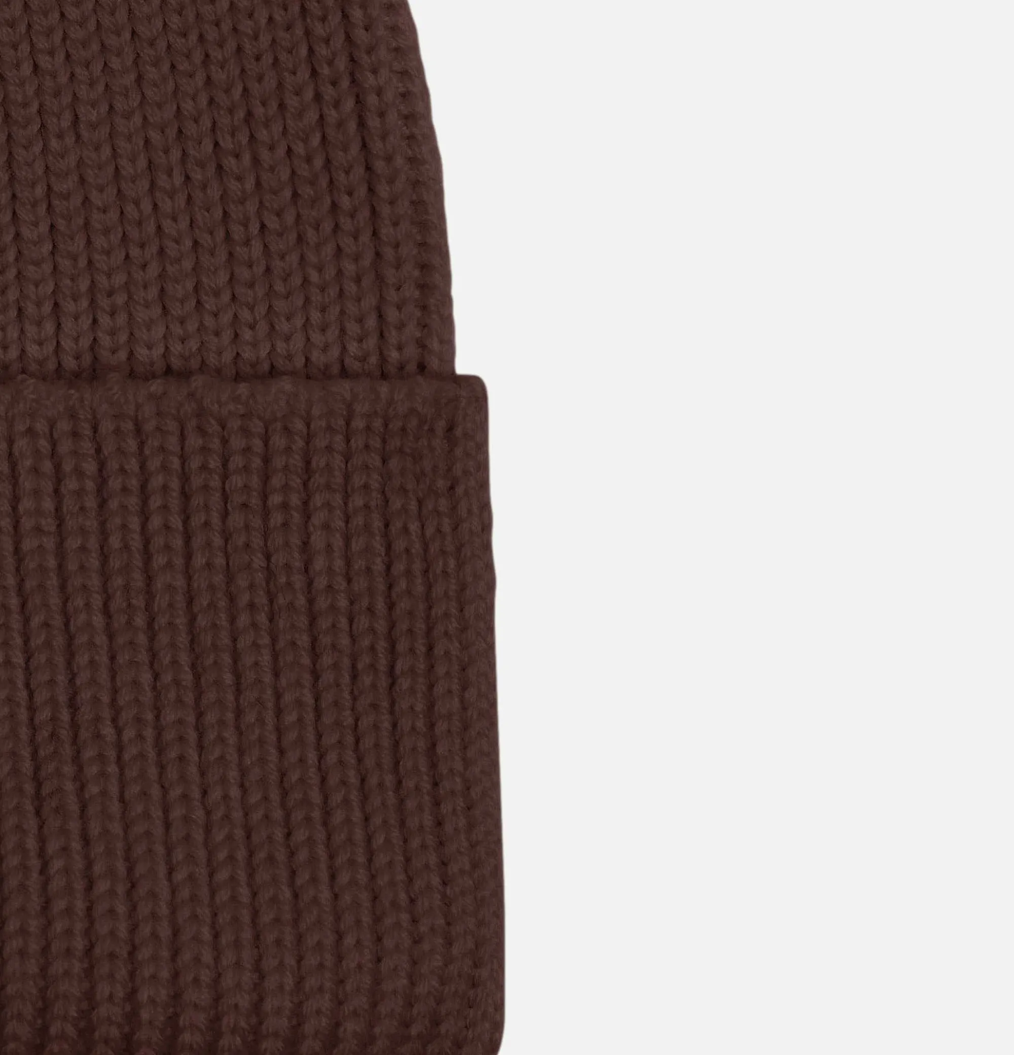 NITTO KNITWEAR Bonnet Ara Marron