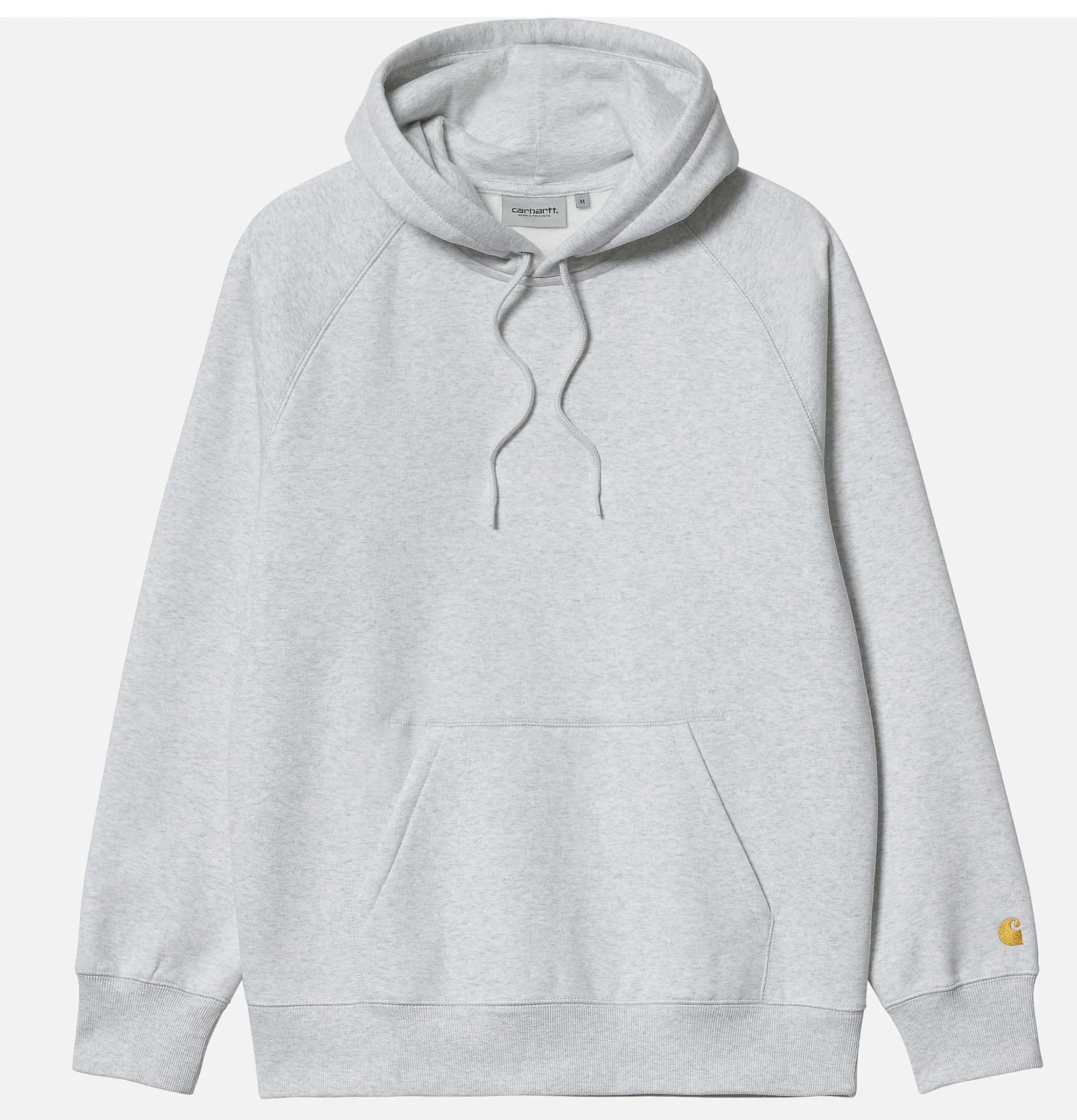 CARHARTT WIP Hooded Chase Sweatshirt Ash Heather