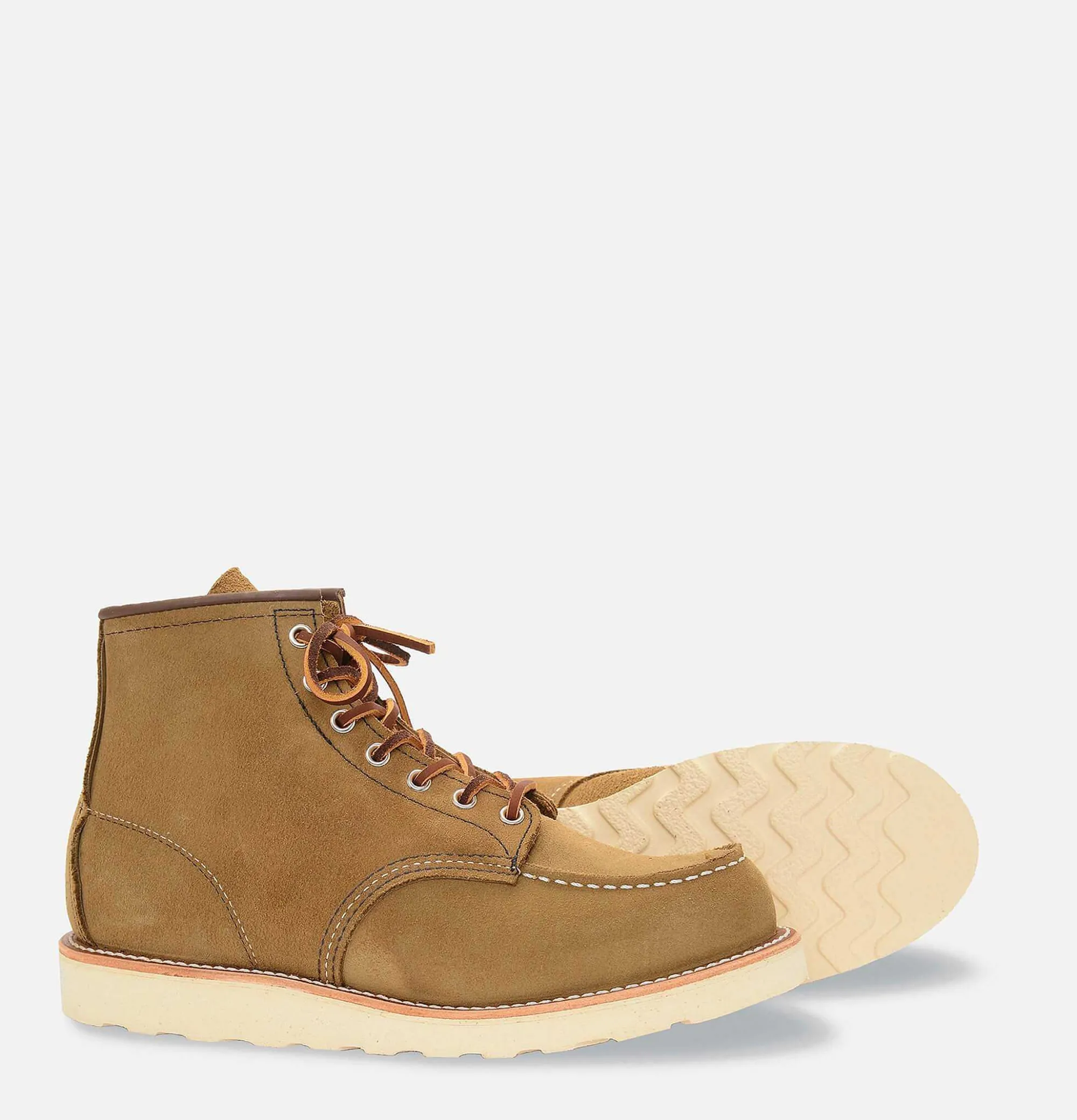 Men RED WING SHOES 8881 - Moc Toe Olive Mohave