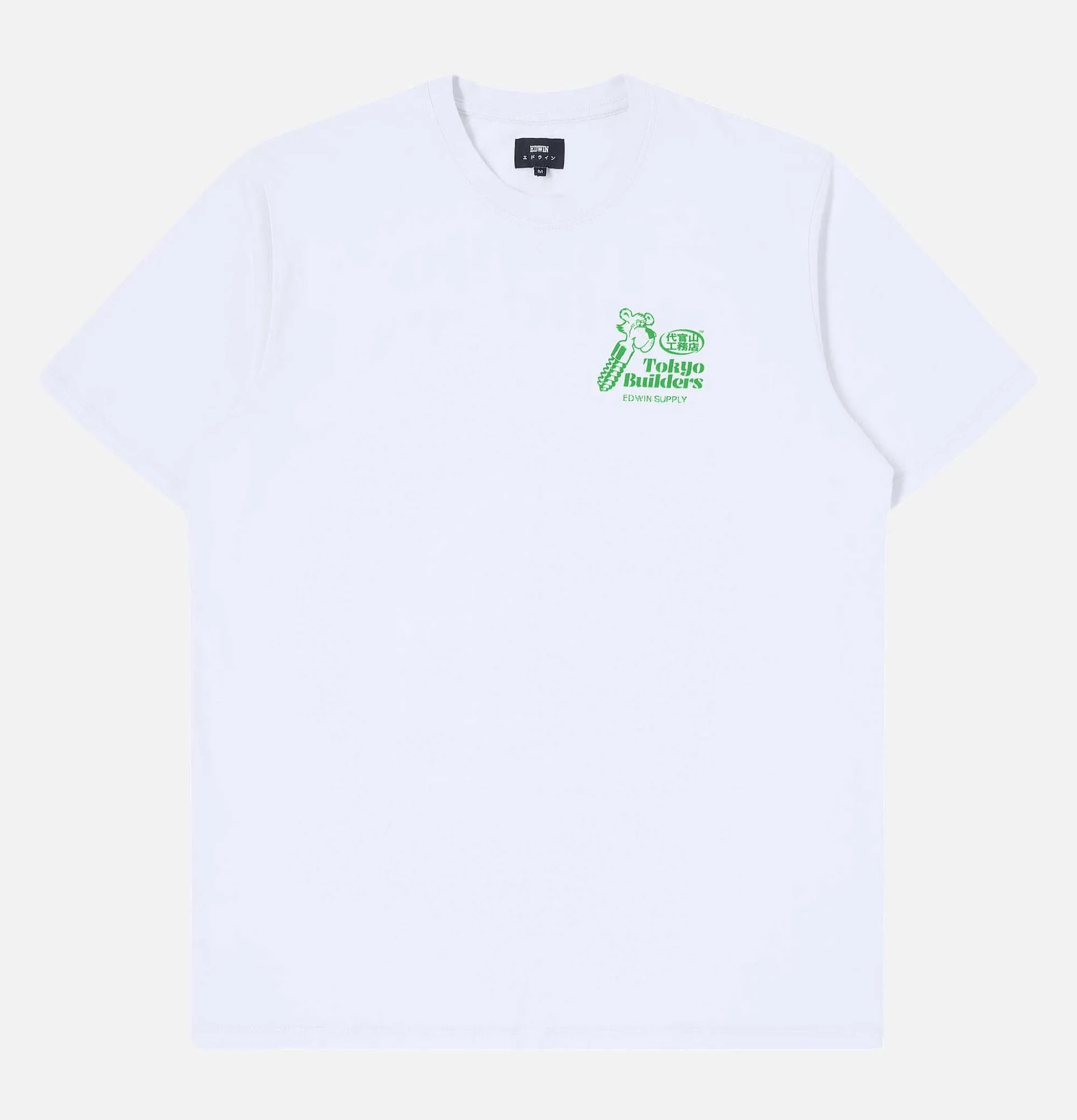 EDWIN Tokyo Builders Tee White