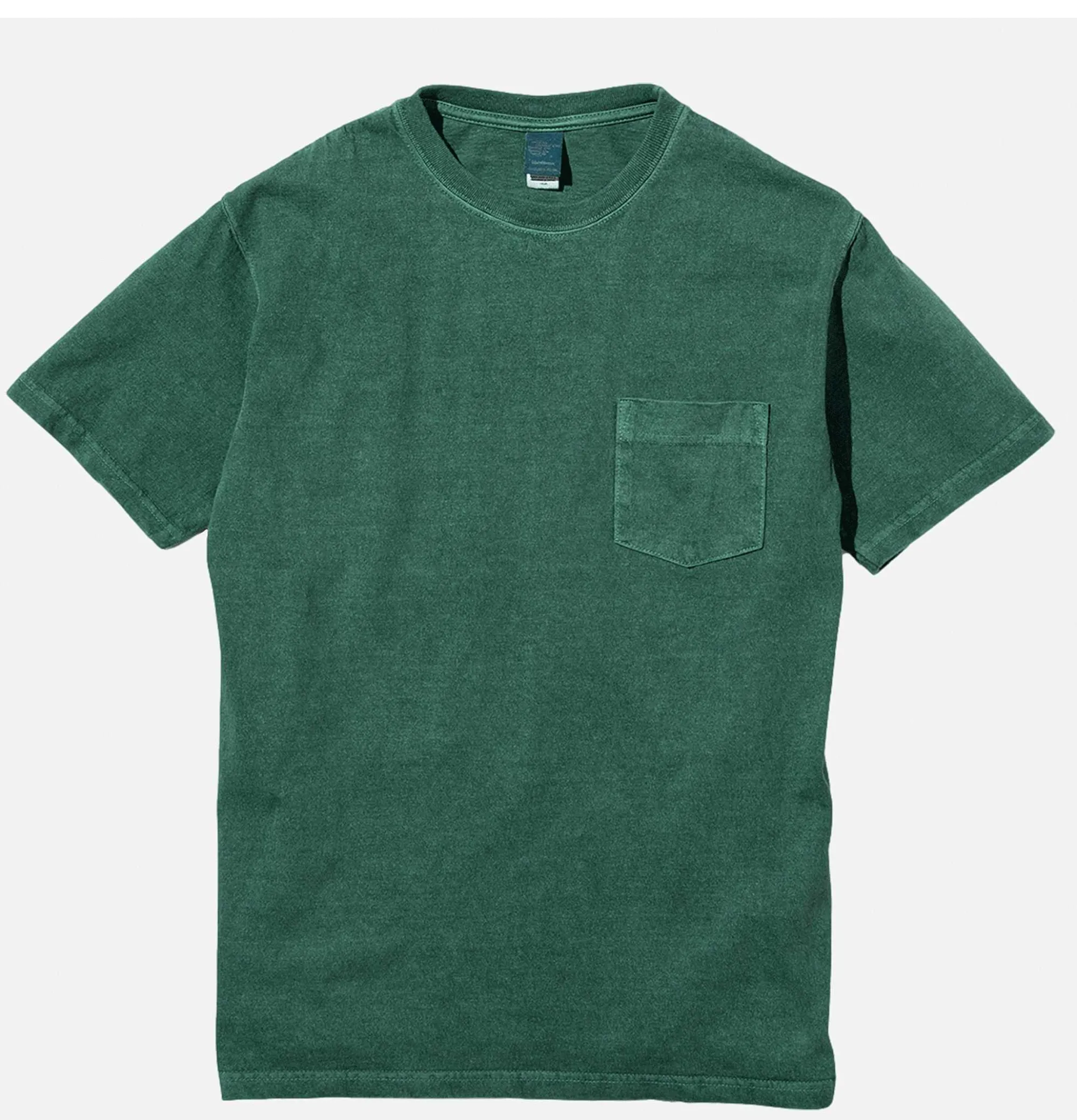 GOOD ON Crew Pocket Tee Dark Green