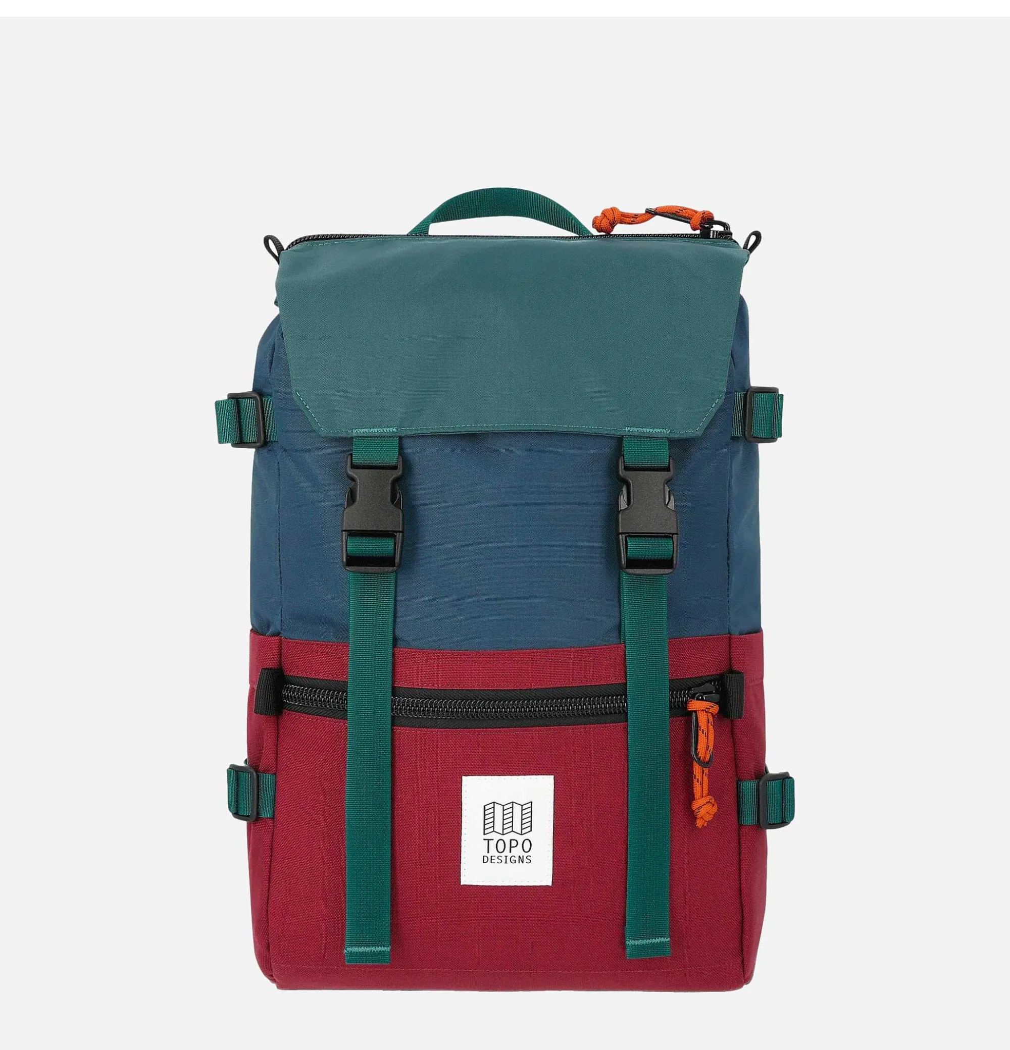 TOPO DESIGNS Rover Pack Zinfandel Botanic
