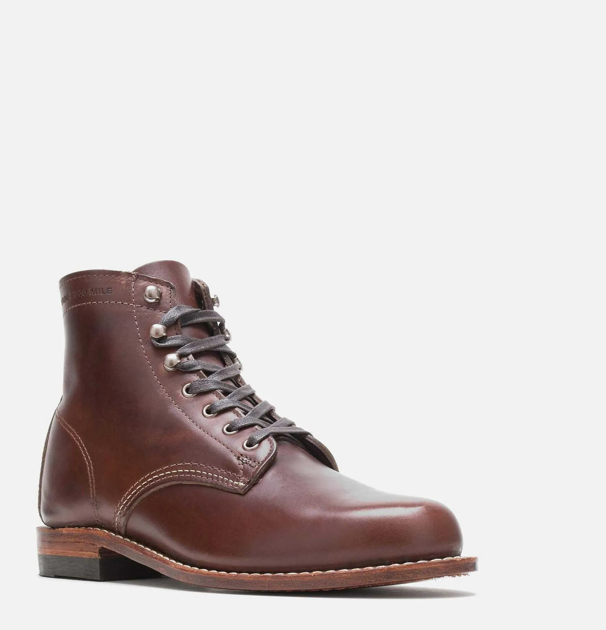 Men WOLVERINE 1000 Mile Boots Brown