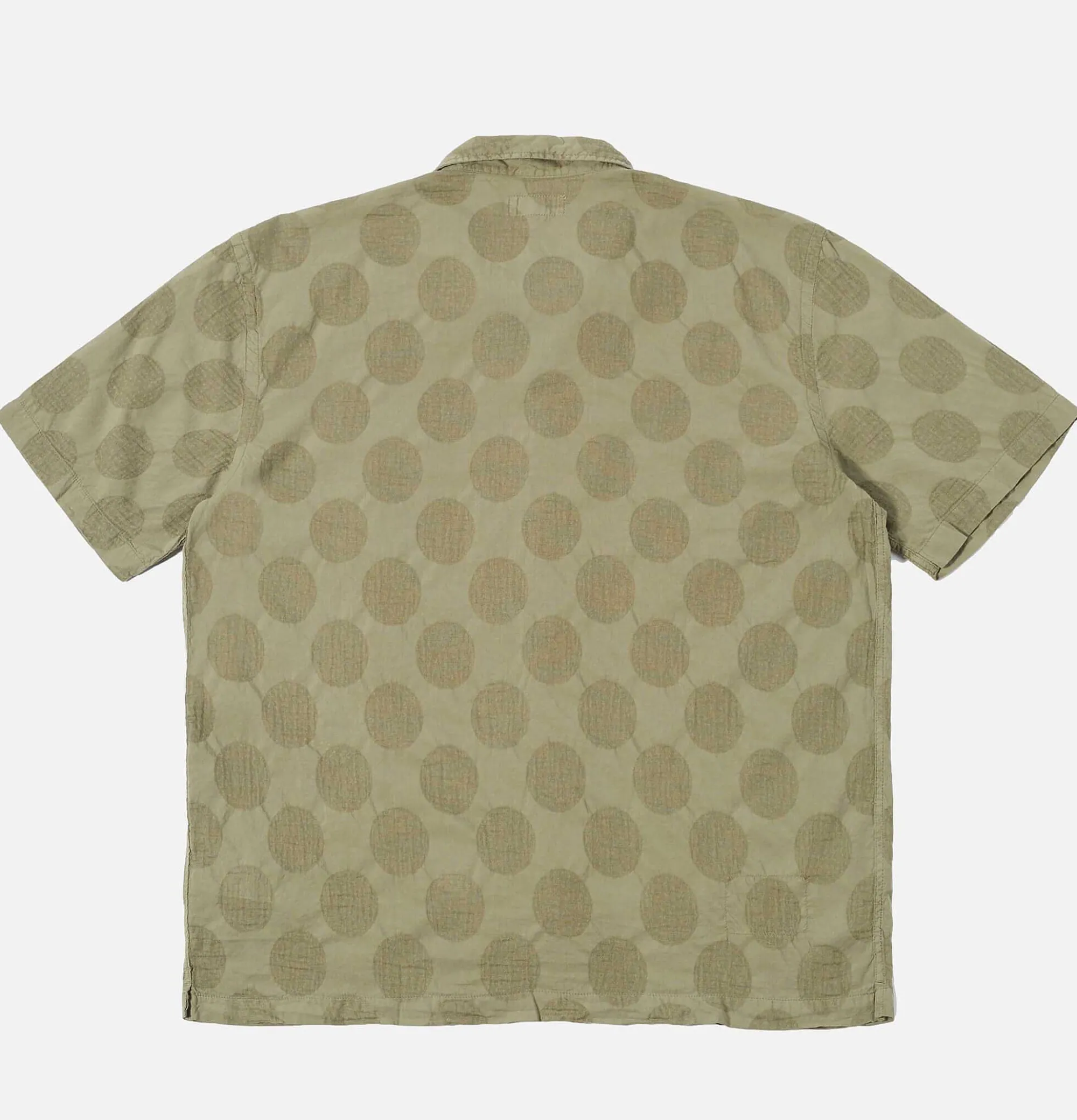 UNIVERSAL WORKS Road Shirt Dot Olive