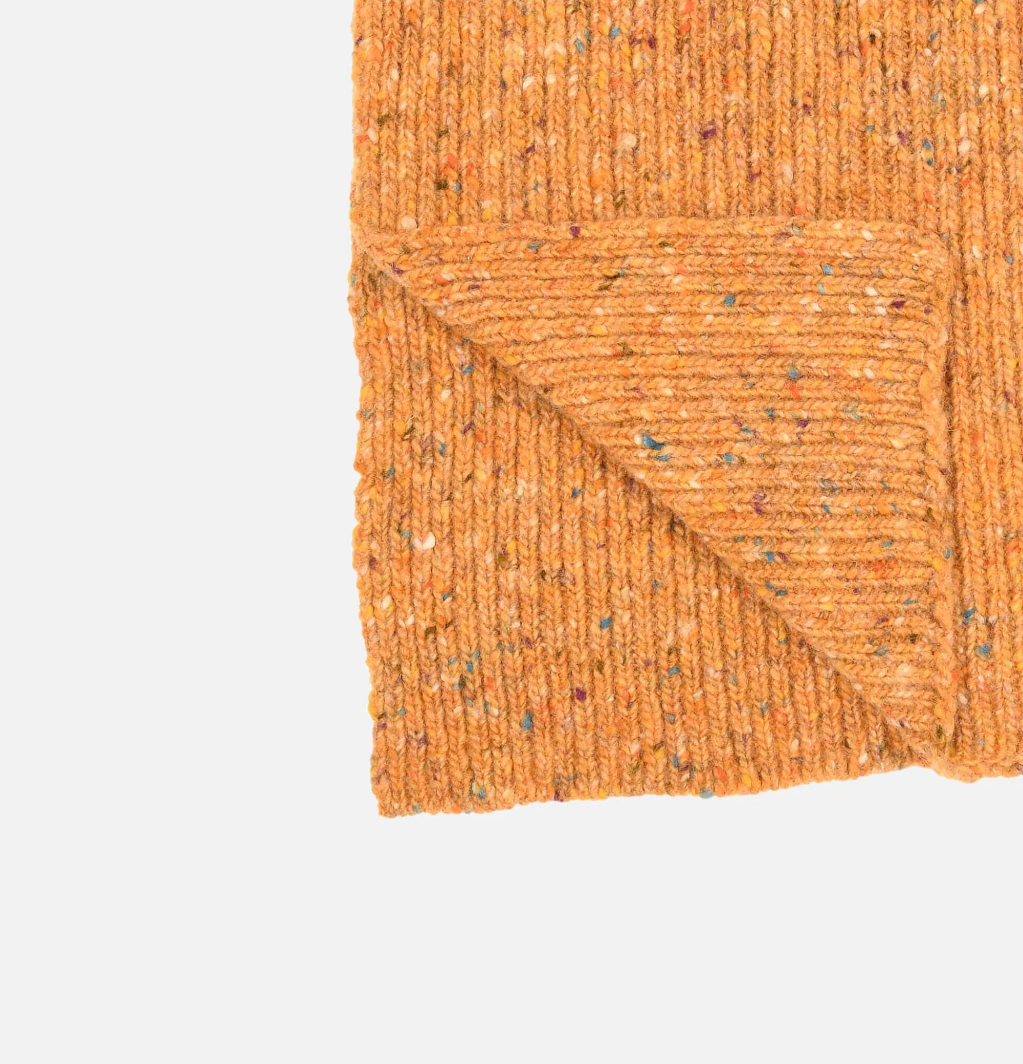 ROBERT MACKIE Conic Donegal Scarf Hickory